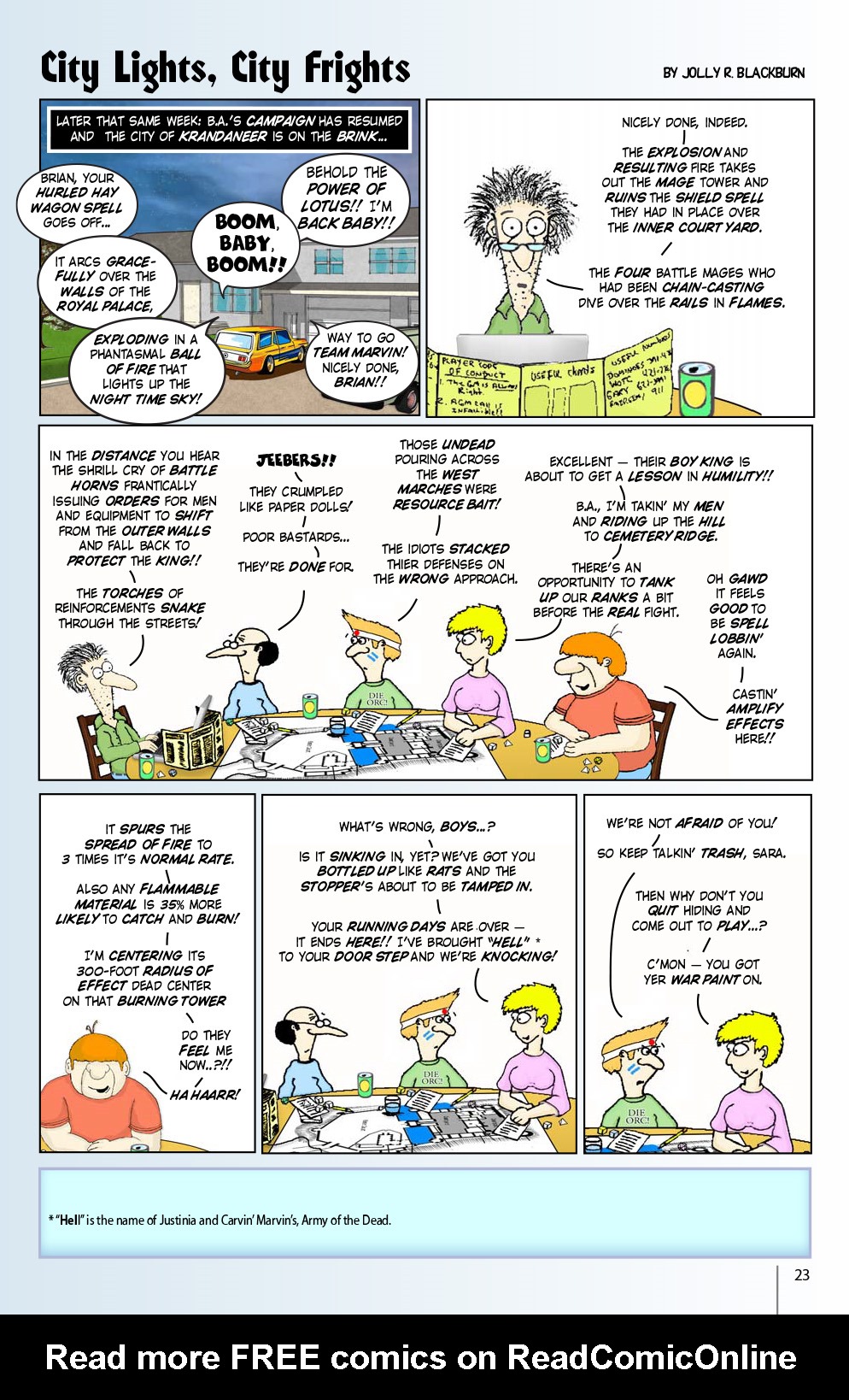 Read online Knights of the Dinner Table comic -  Issue #207 - 25