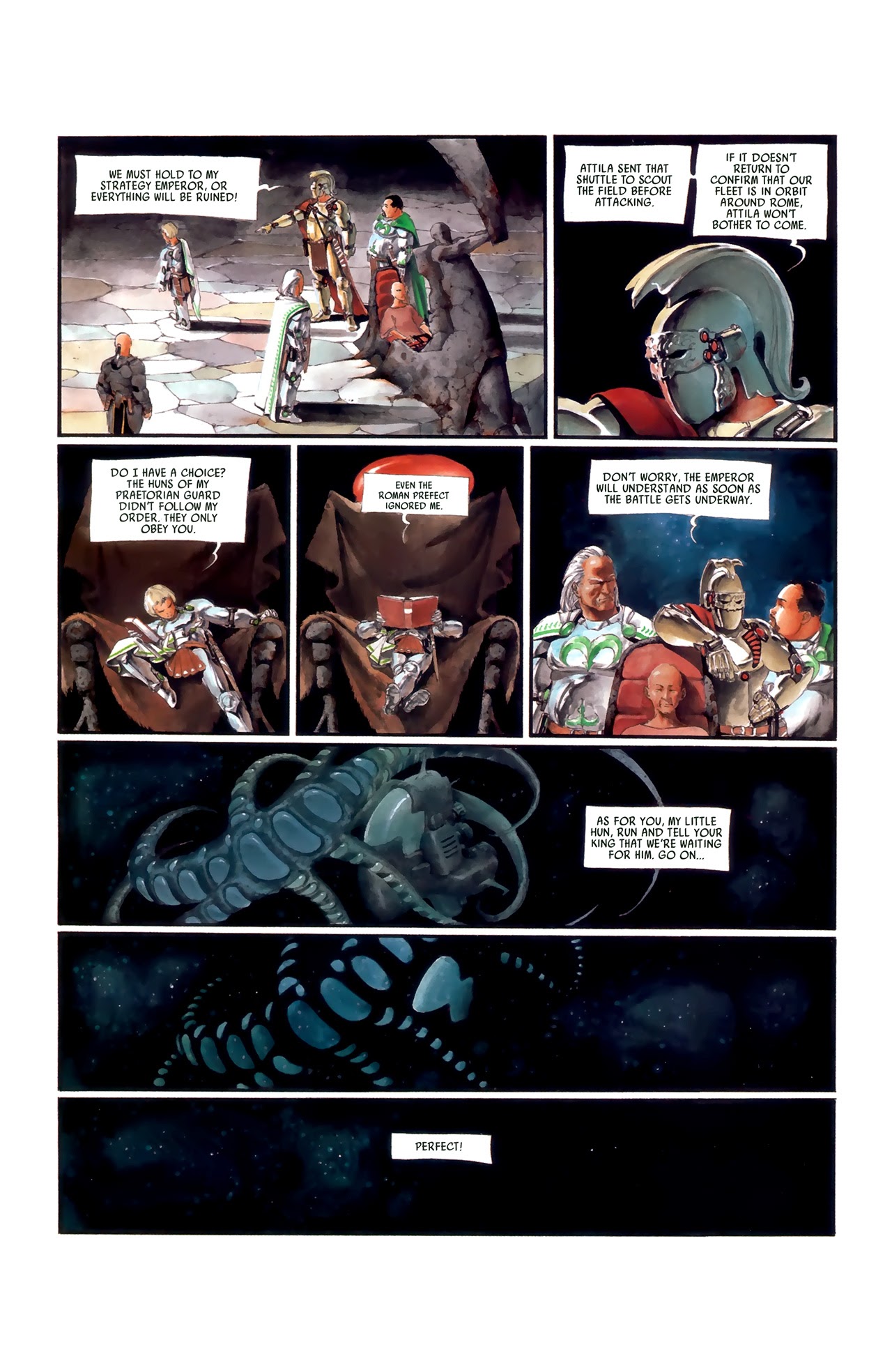 Read online Scourge Of The Gods: The Fall comic -  Issue #1 - 12