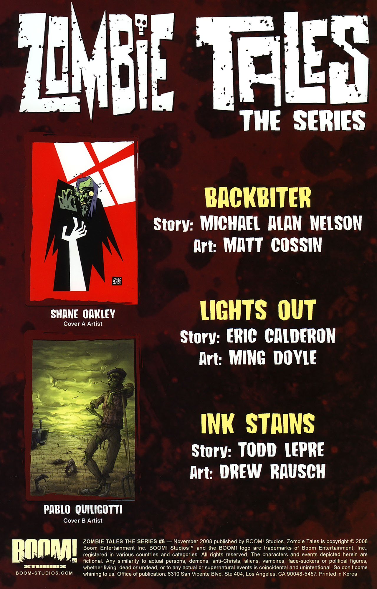 Read online Zombie Tales: The Series comic -  Issue #8 - 2