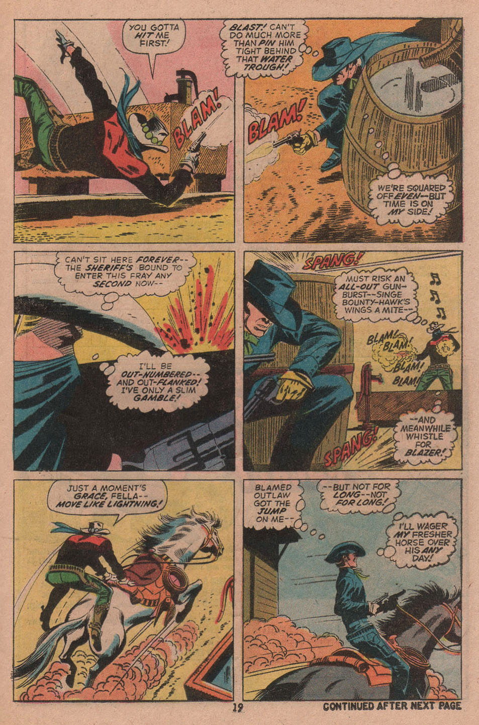 Read online The Outlaw Kid (1970) comic -  Issue #12 - 21