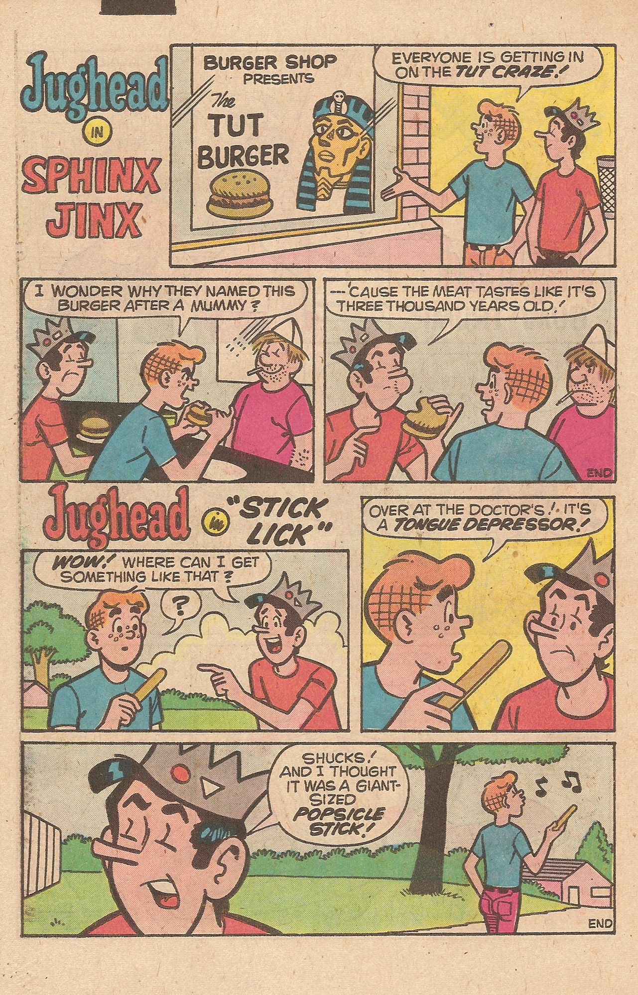 Read online Jughead's Jokes comic -  Issue #65 - 30