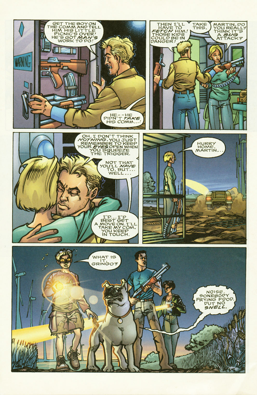 Read online Starship Troopers: Dominant Species comic -  Issue #1 - 12