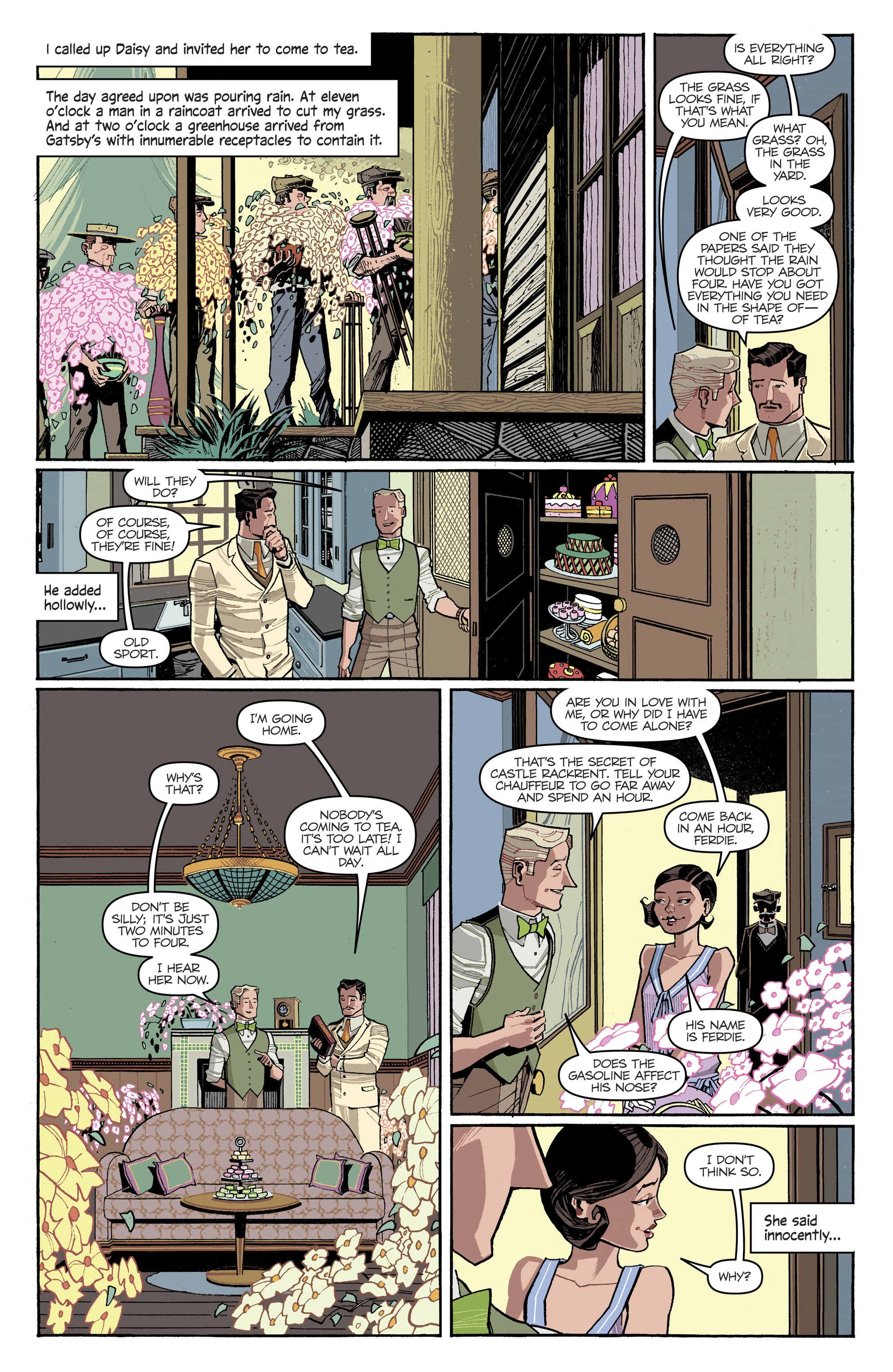 Read online The Great Gatsby comic -  Issue #4 - 4