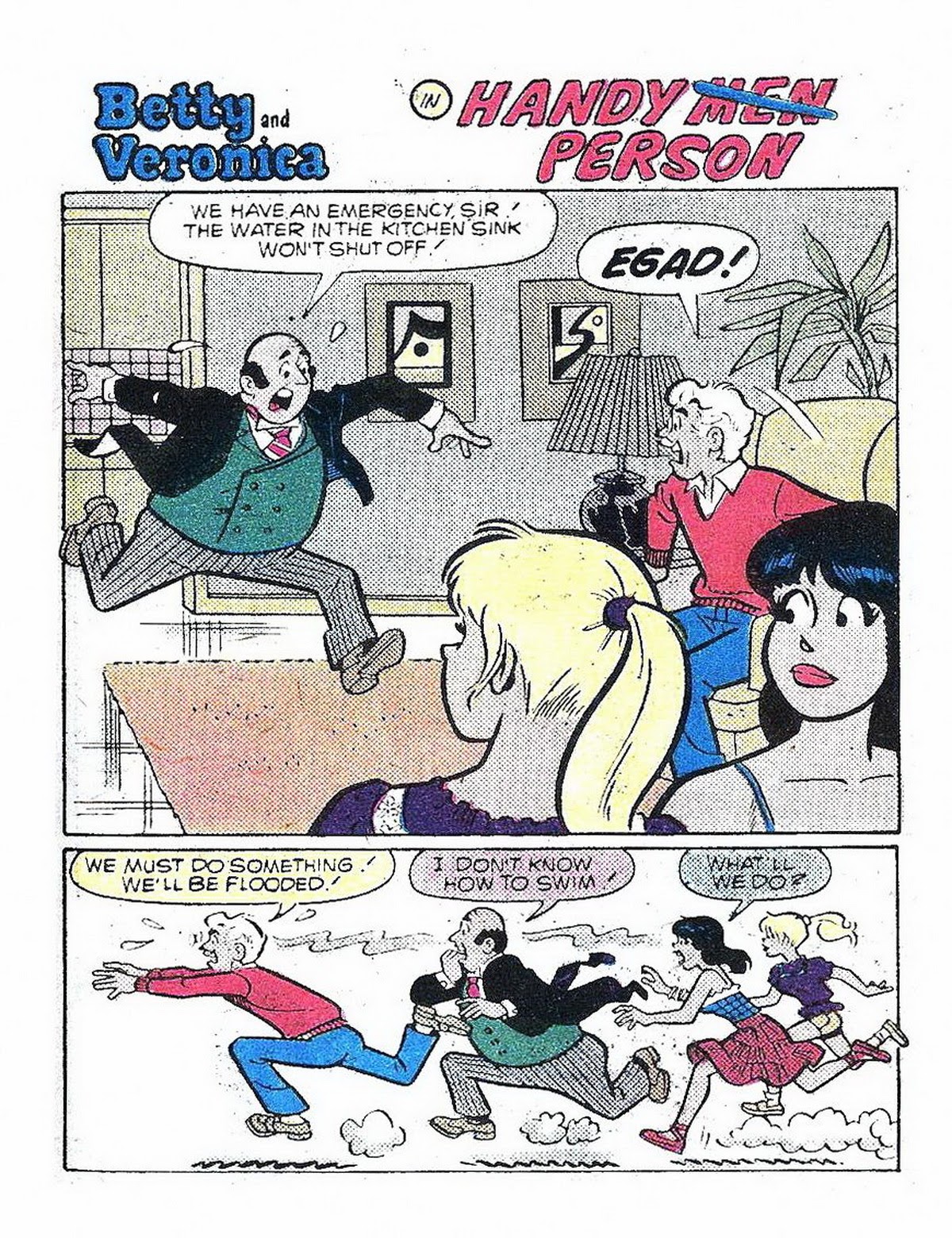 Read online Archie's Double Digest Magazine comic -  Issue #25 - 198