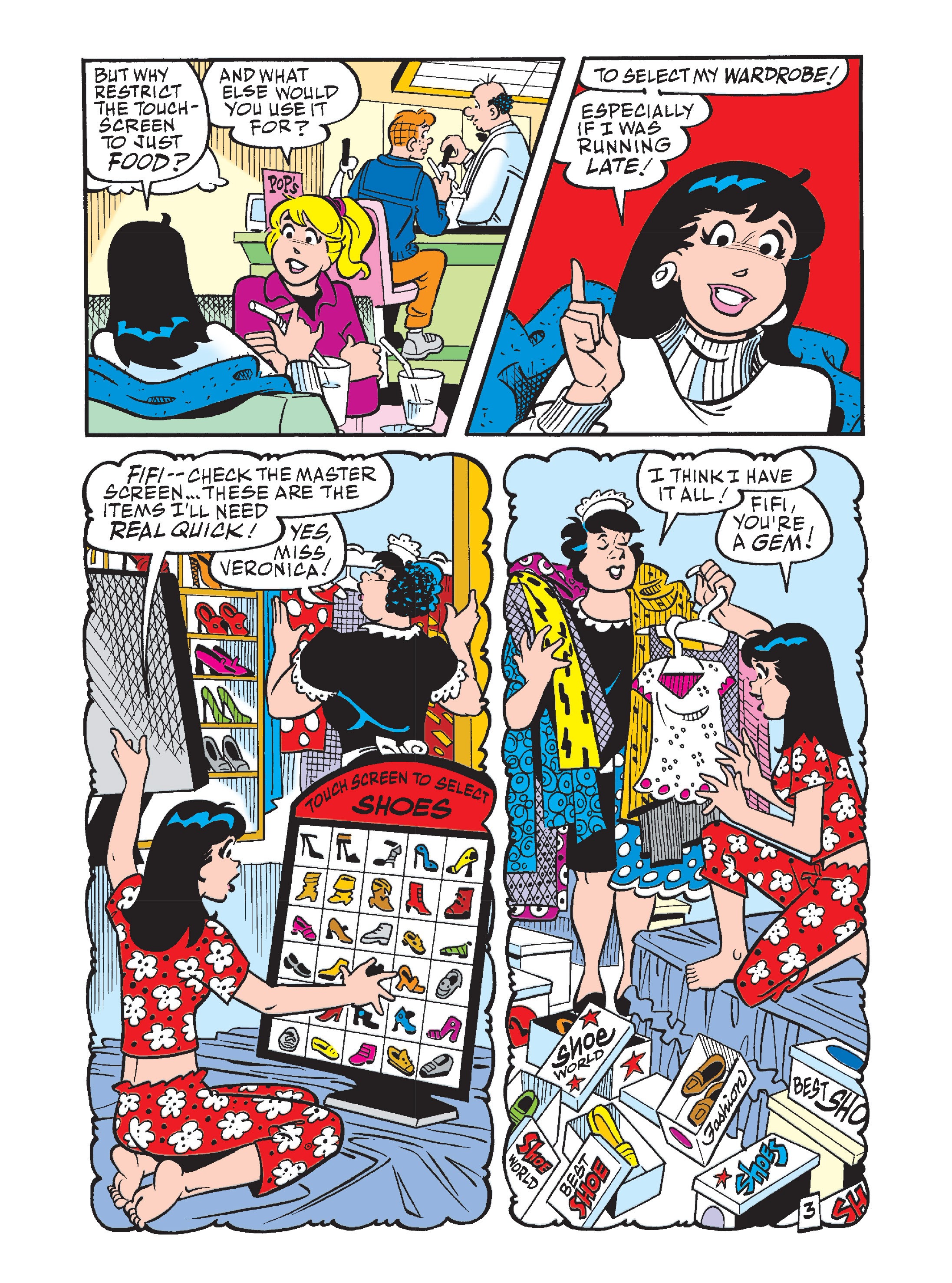 Read online Archie's Double Digest Magazine comic -  Issue #247 - 144