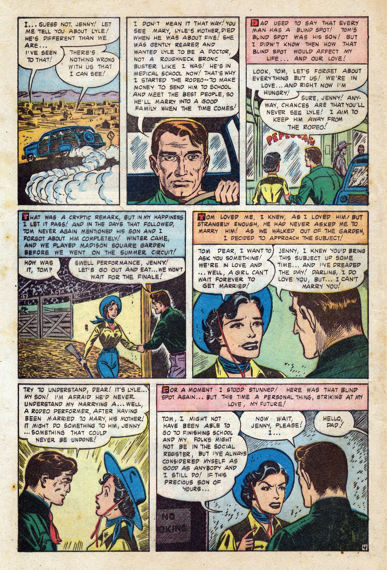 Read online Western Life Romances comic -  Issue #1 - 44