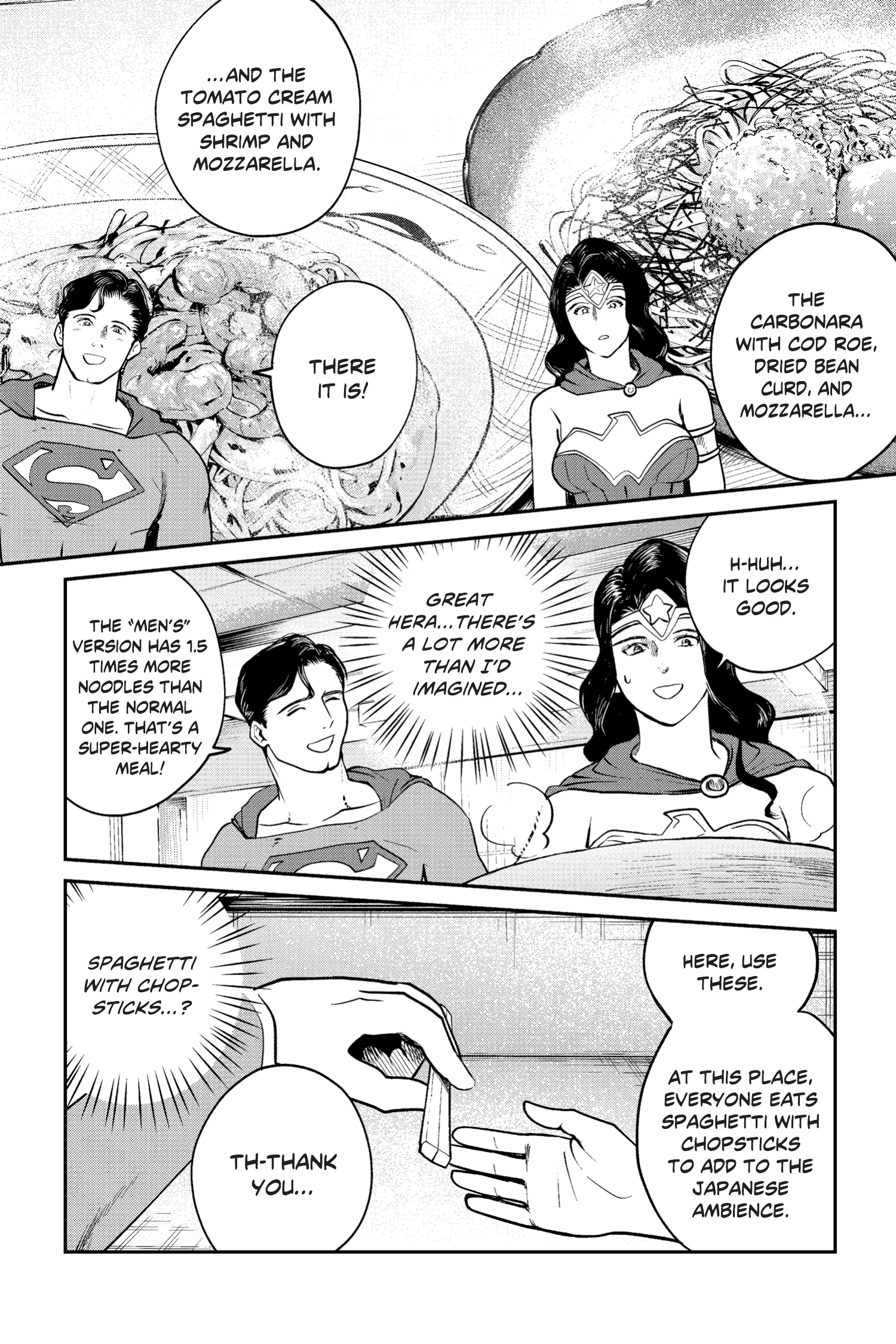 Read online Superman vs. Meshi comic -  Issue #11 - 14