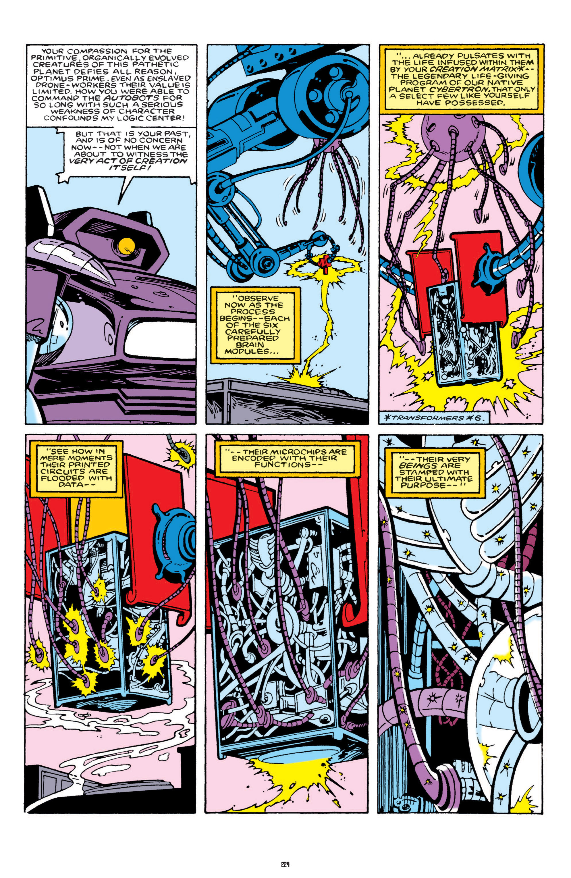 Read online The Transformers Classics comic -  Issue # TPB 1 - 225