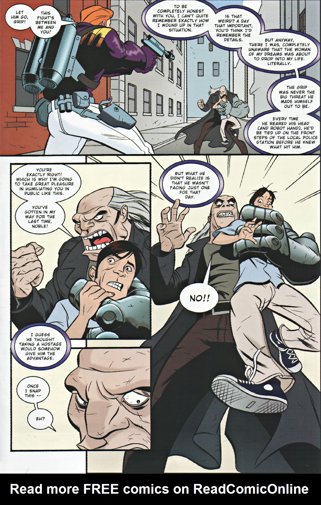 Read online Noble Causes: Extended Family comic -  Issue #1 - 5