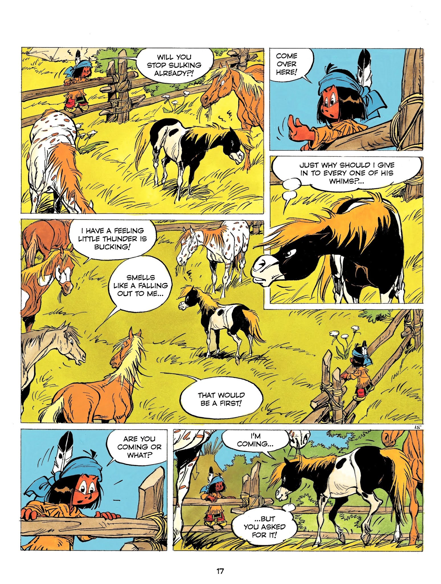 Read online Yakari comic -  Issue #15 - 18