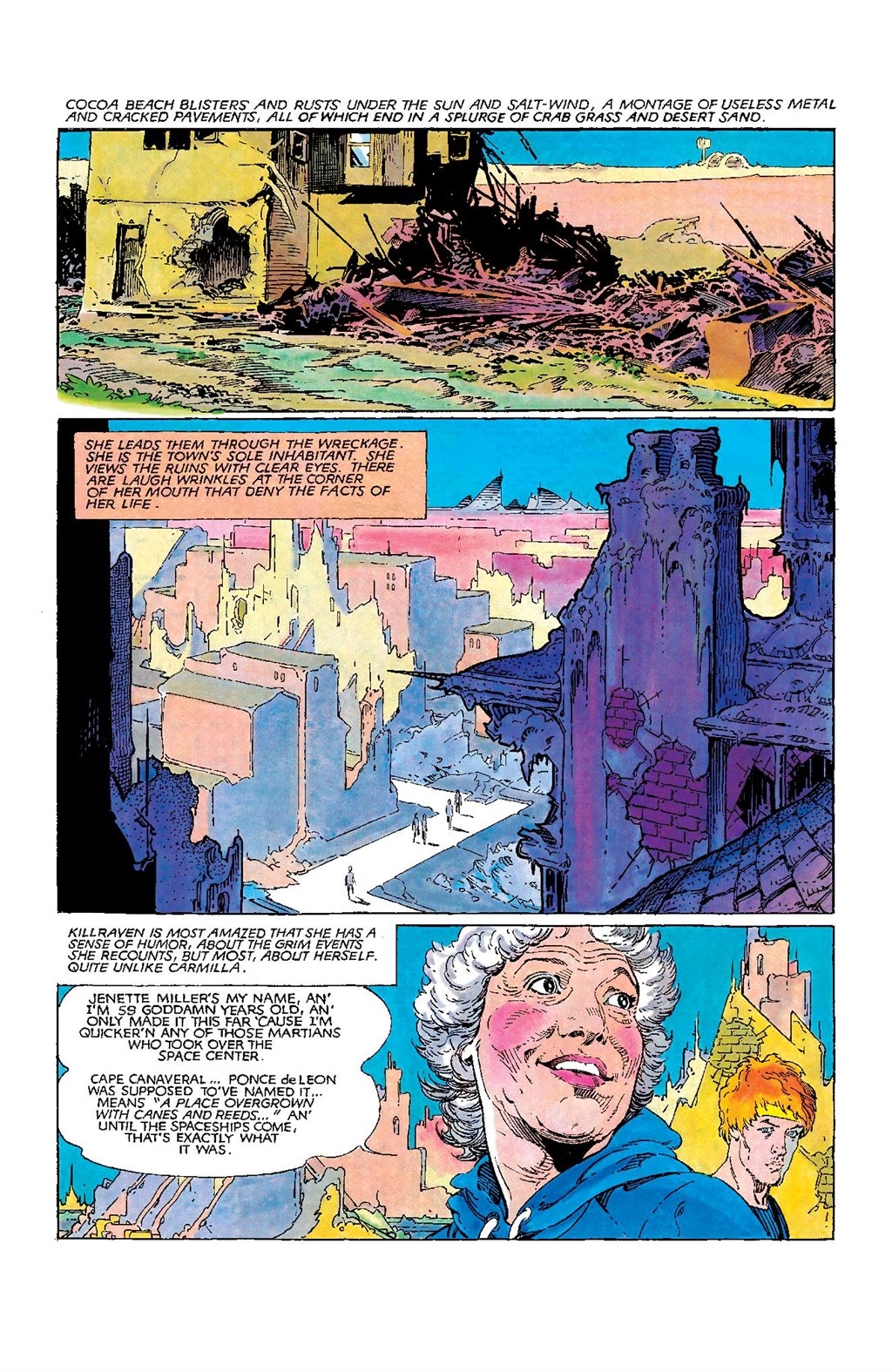 Read online Killraven Epic Collection: Warrior of the Worlds comic -  Issue # TPB (Part 5) - 40