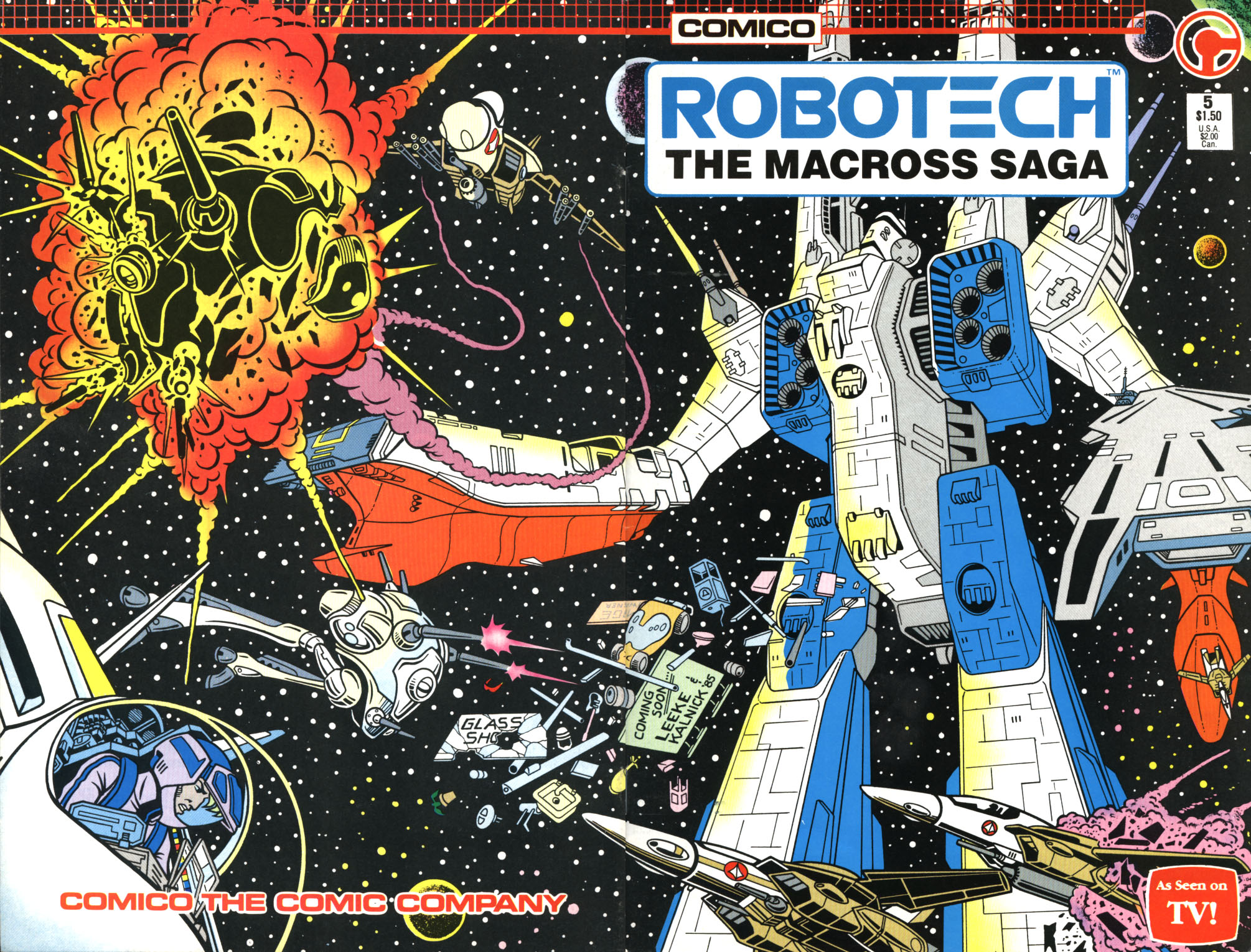 Read online Robotech The Macross Saga comic -  Issue #5 - 1