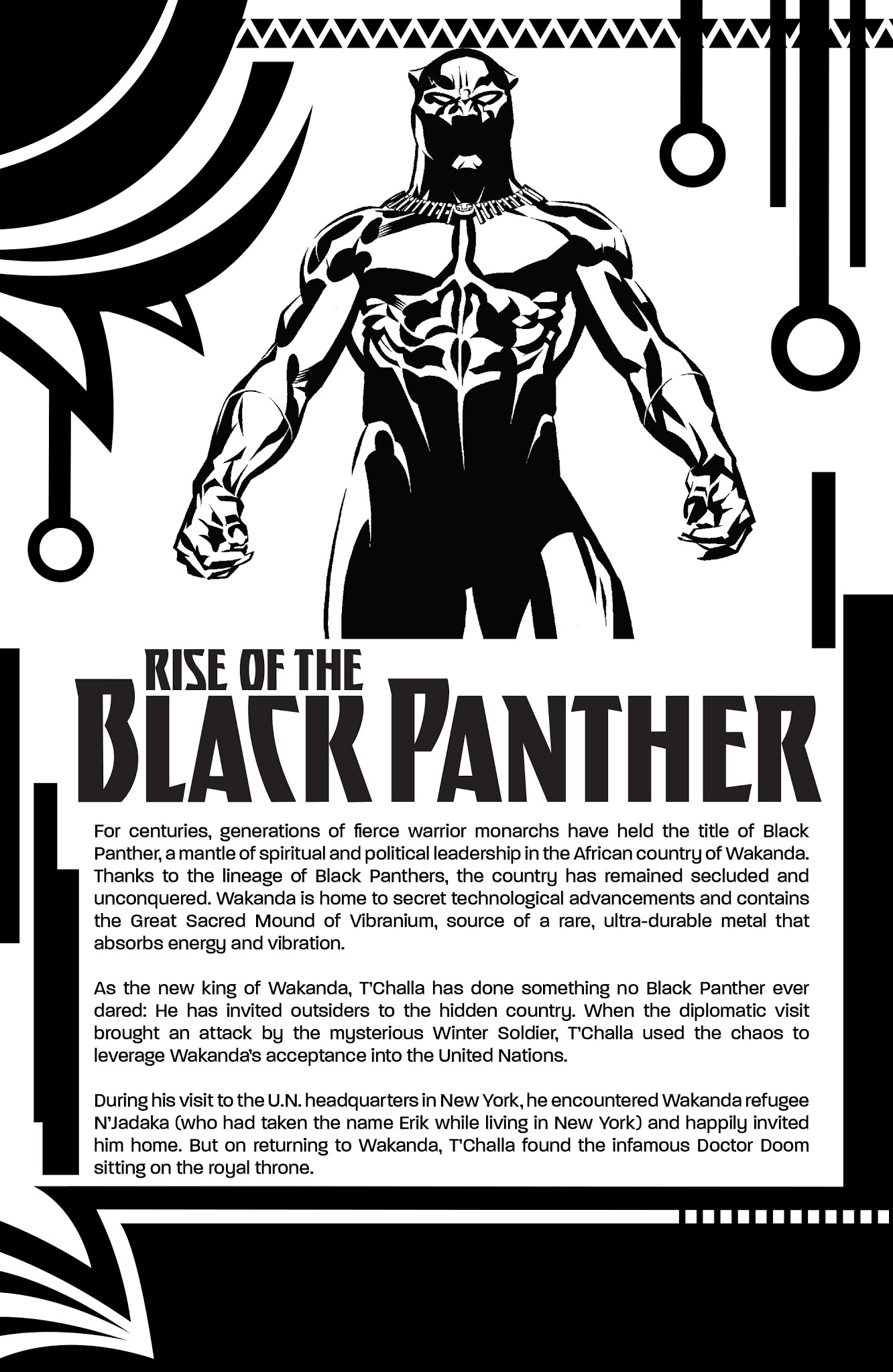 Read online Rise of the Black Panther comic -  Issue #4 - 2