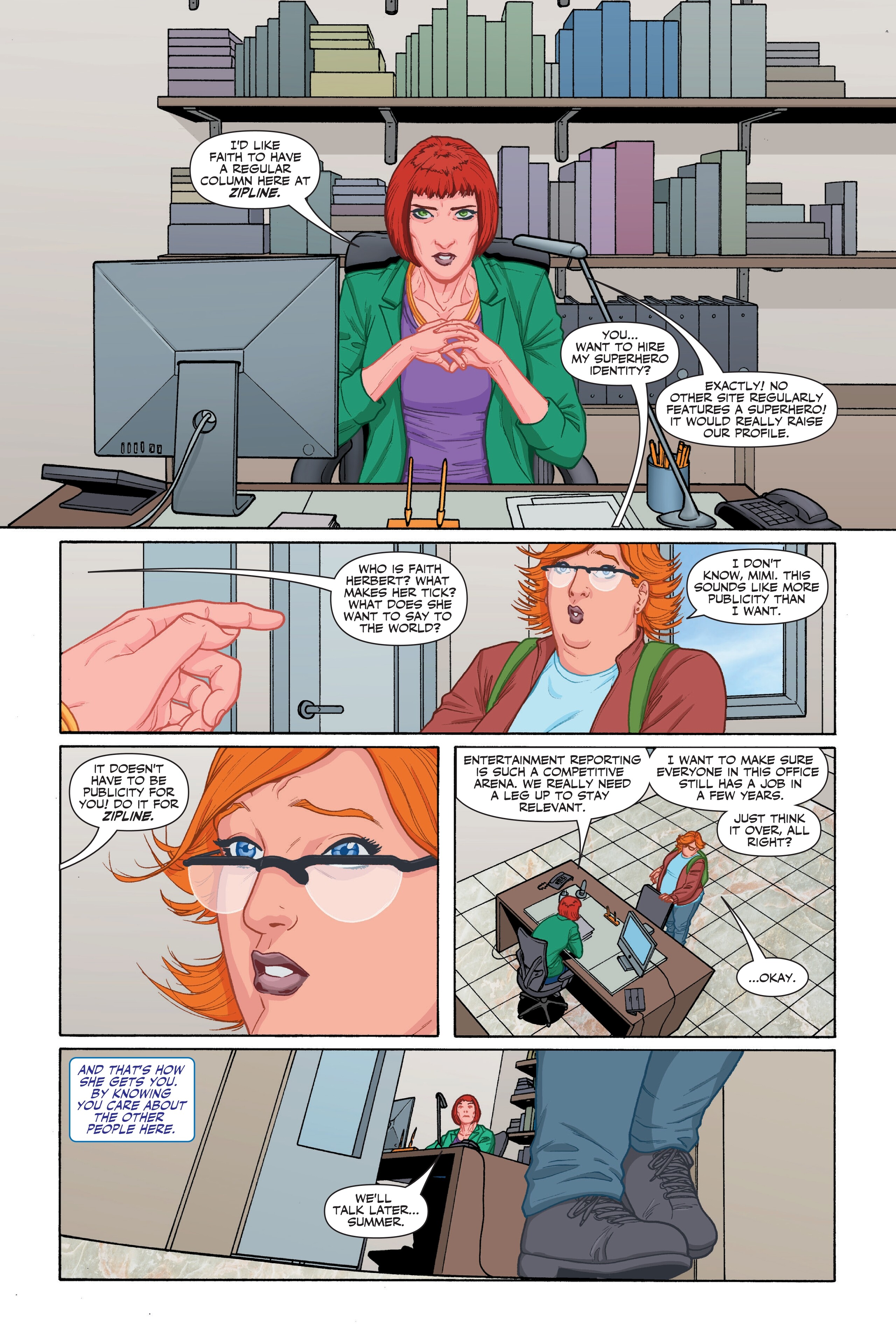 Read online Faith Deluxe Edition comic -  Issue # TPB (Part 2) - 49