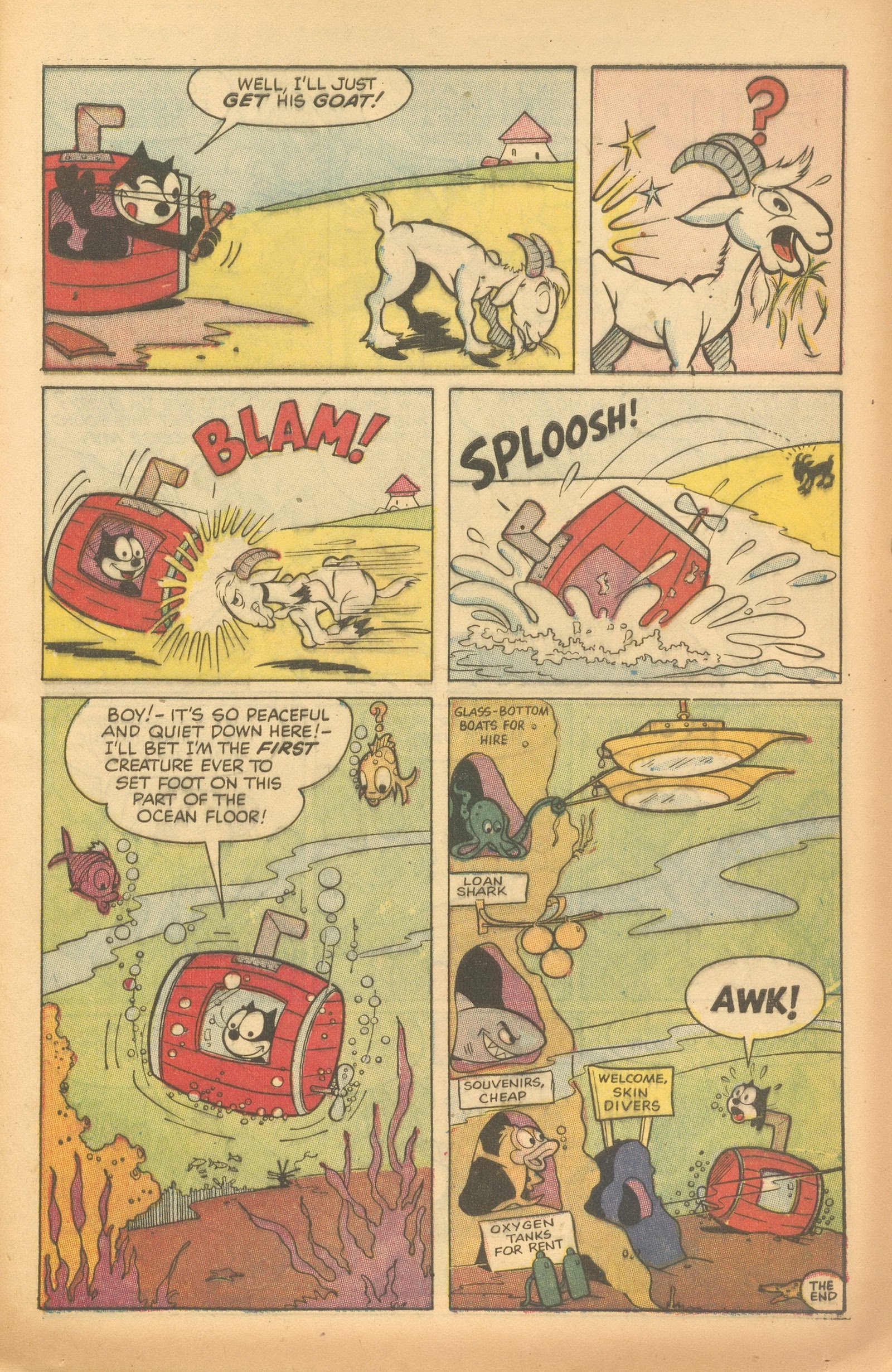 Read online Felix the Cat (1955) comic -  Issue #65 - 9
