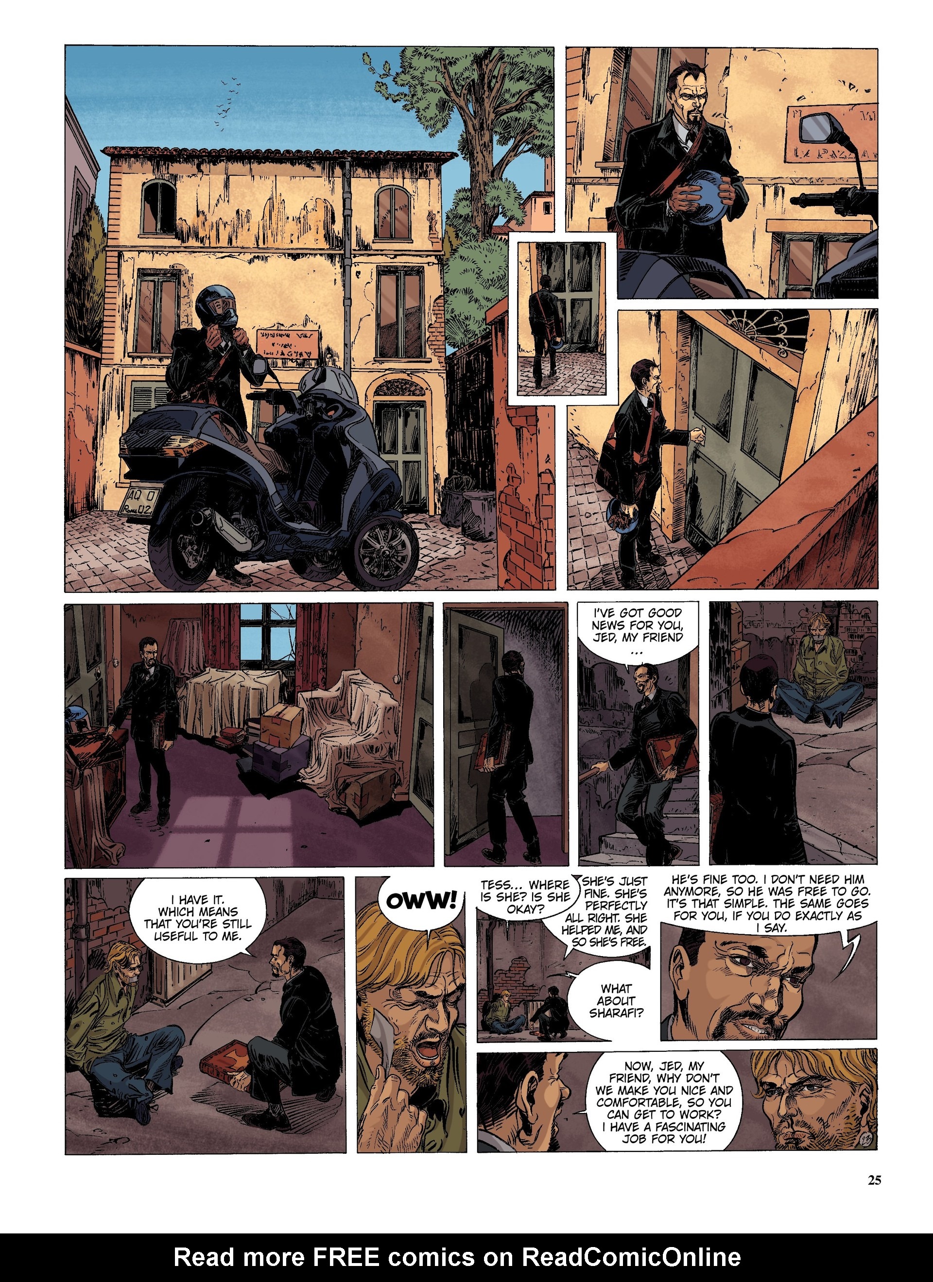Read online The Last Templar comic -  Issue #5 - 26