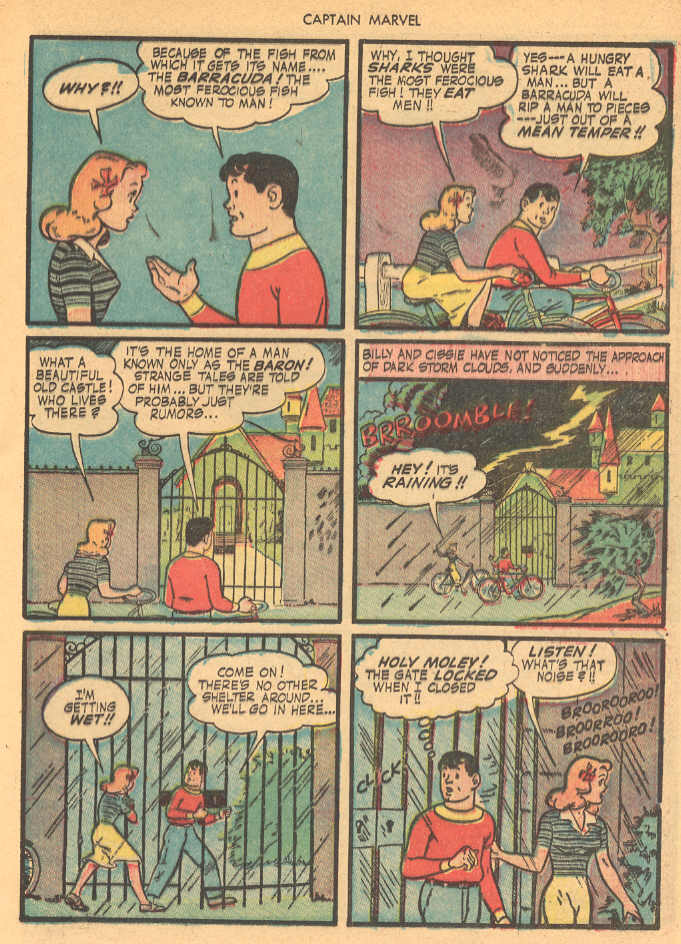 Read online Captain Marvel Adventures comic -  Issue #30 - 33