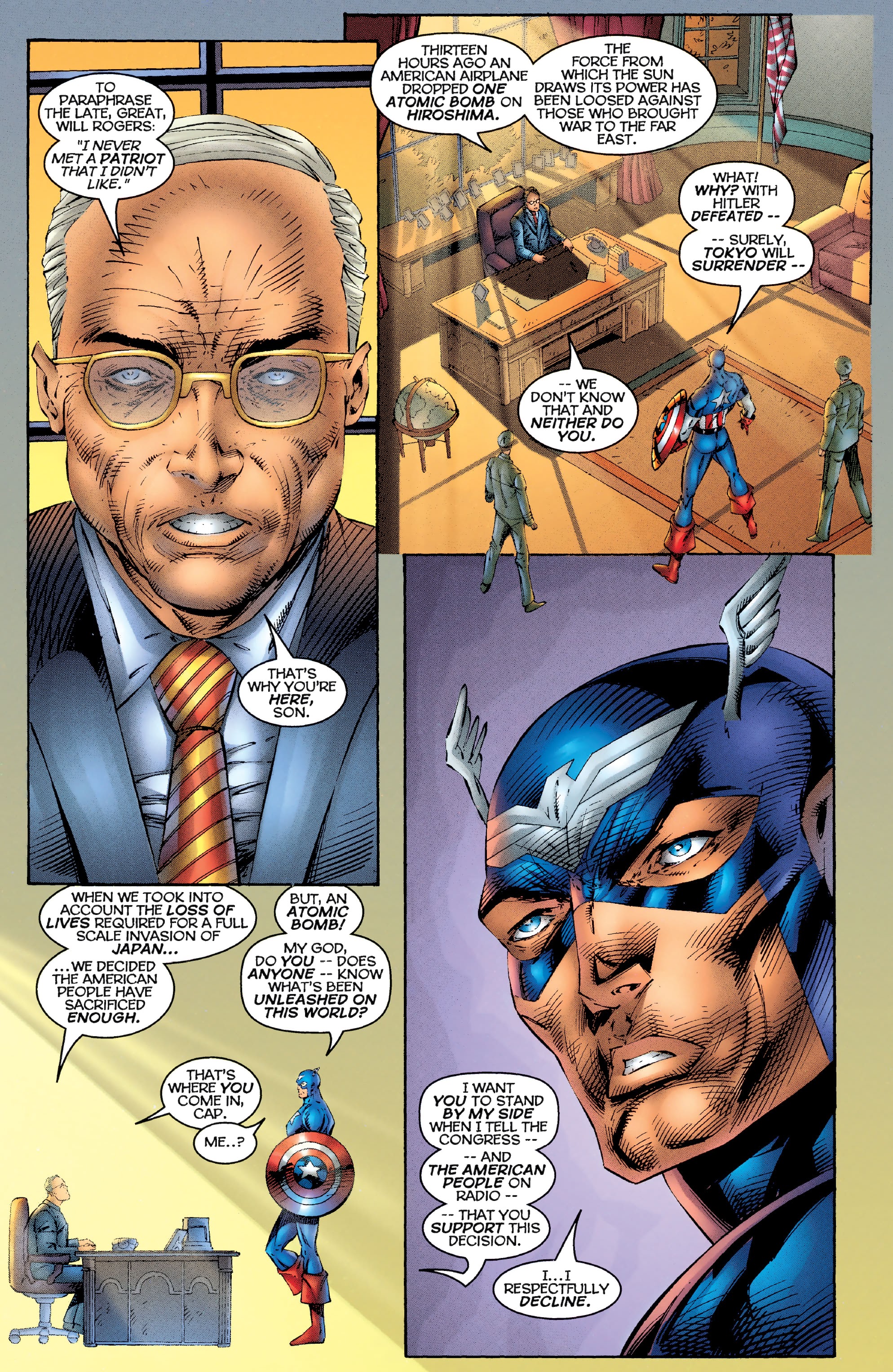 Read online Heroes Reborn: Captain America comic -  Issue # TPB (Part 1) - 78