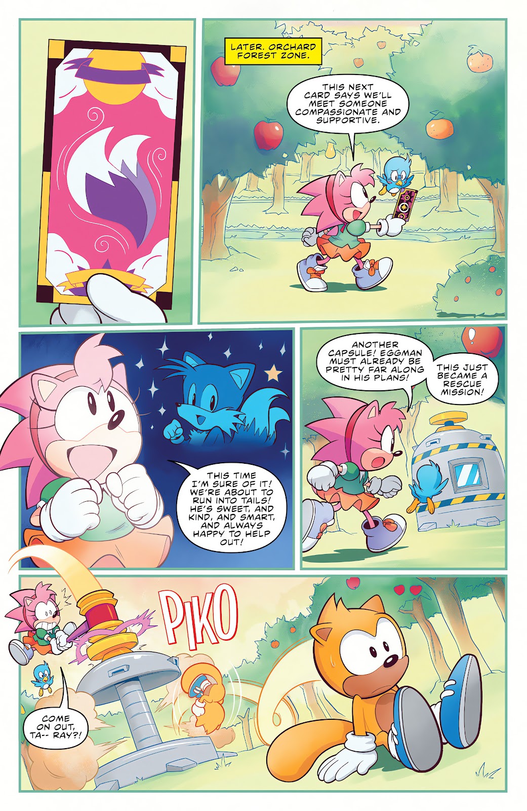 cohost! - Sonic the Hedgehog: Amy's 30th Anniversary Special Preview Pages