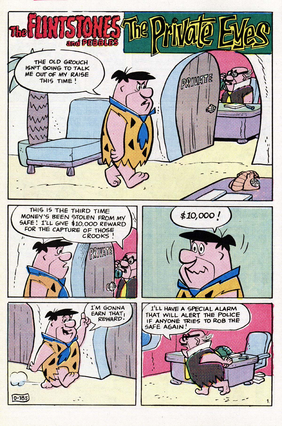 Read online The Flintstones (1992) comic -  Issue #6 - 12