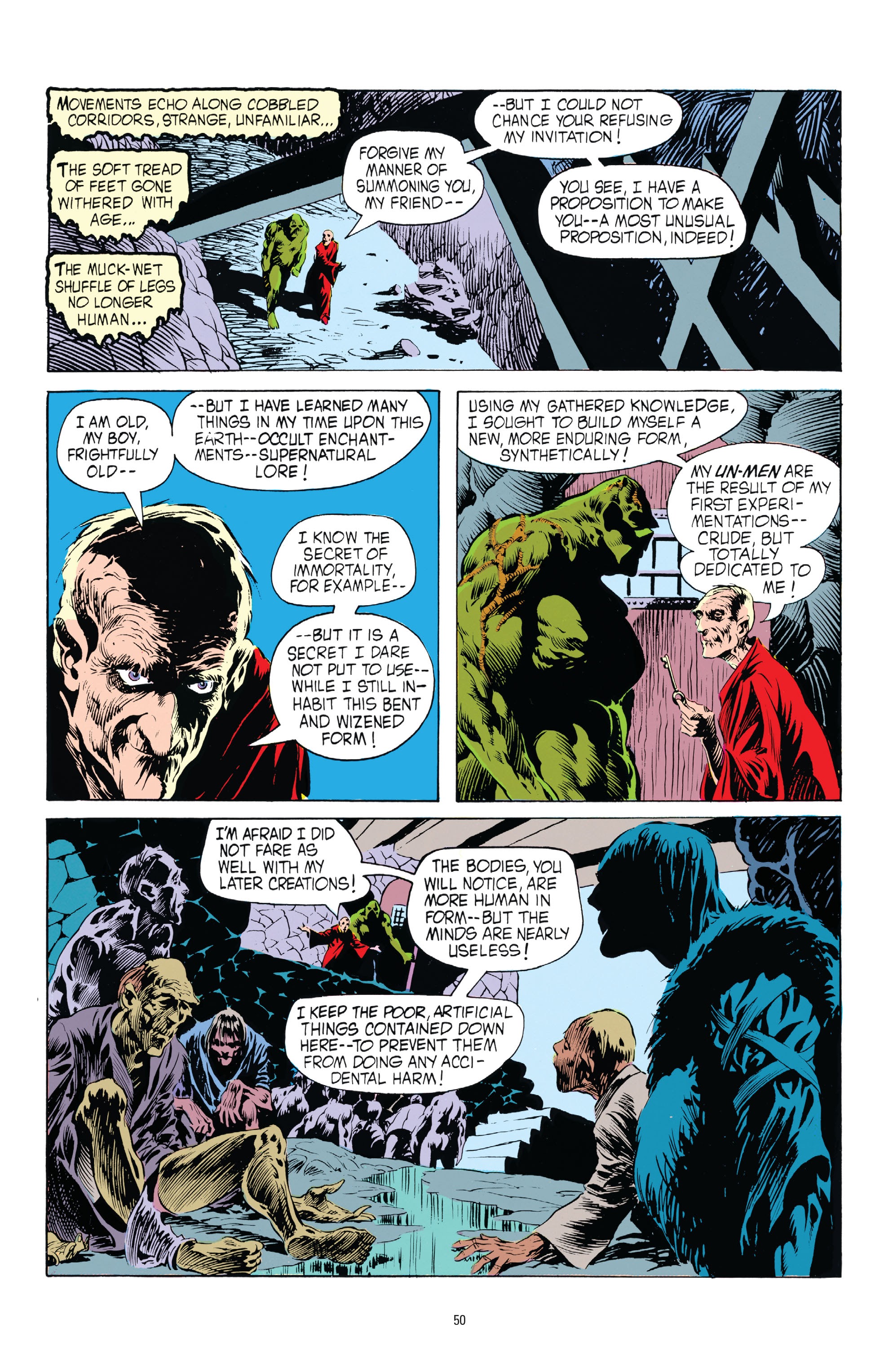 Read online Swamp Thing: The Bronze Age comic -  Issue # TPB 1 (Part 1) - 50