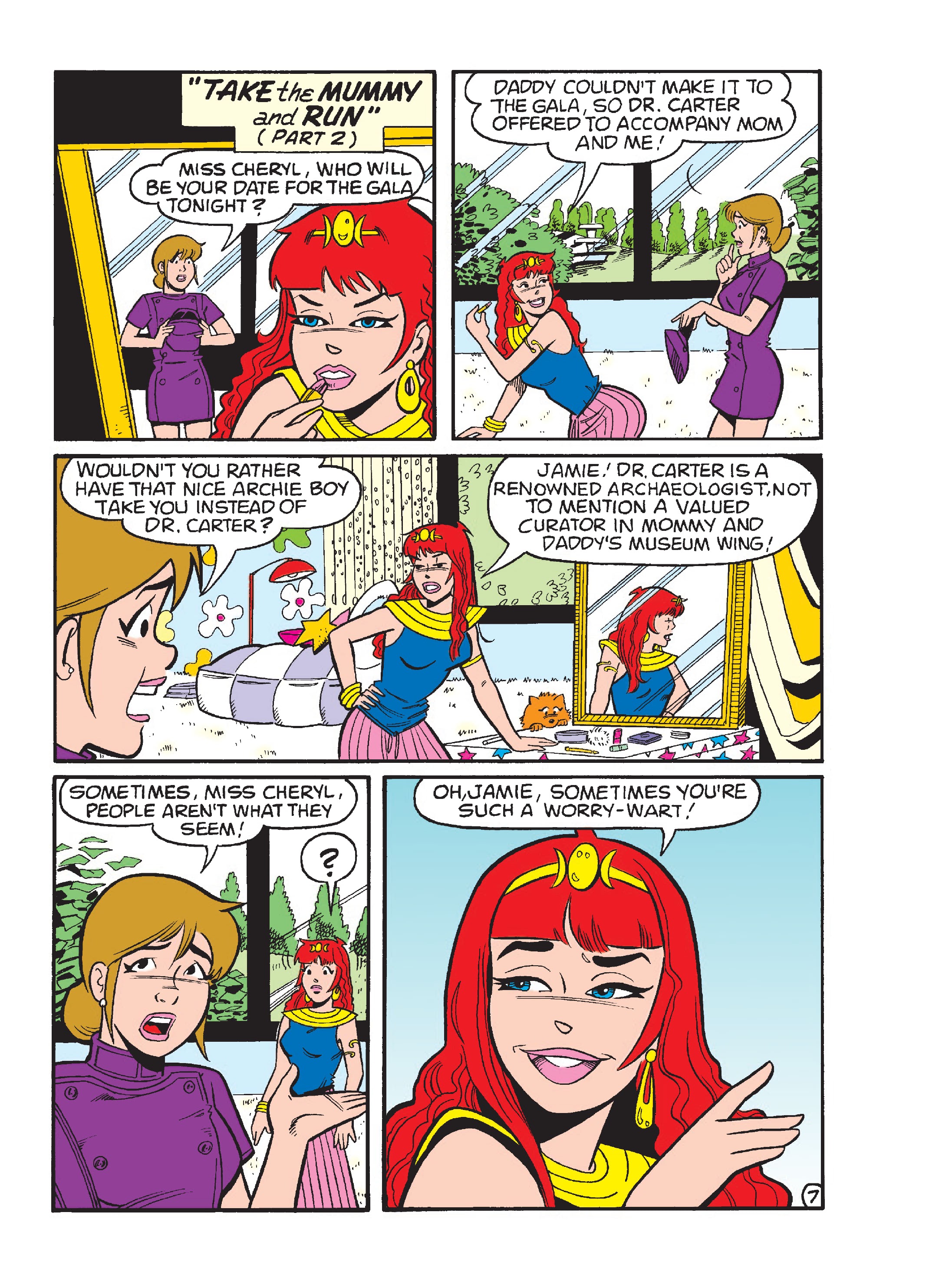 Read online World of Betty & Veronica Digest comic -  Issue #7 - 163