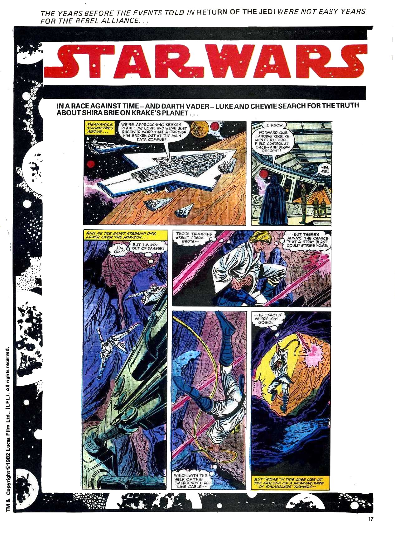 Read online Return of the Jedi comic -  Issue #123 - 17