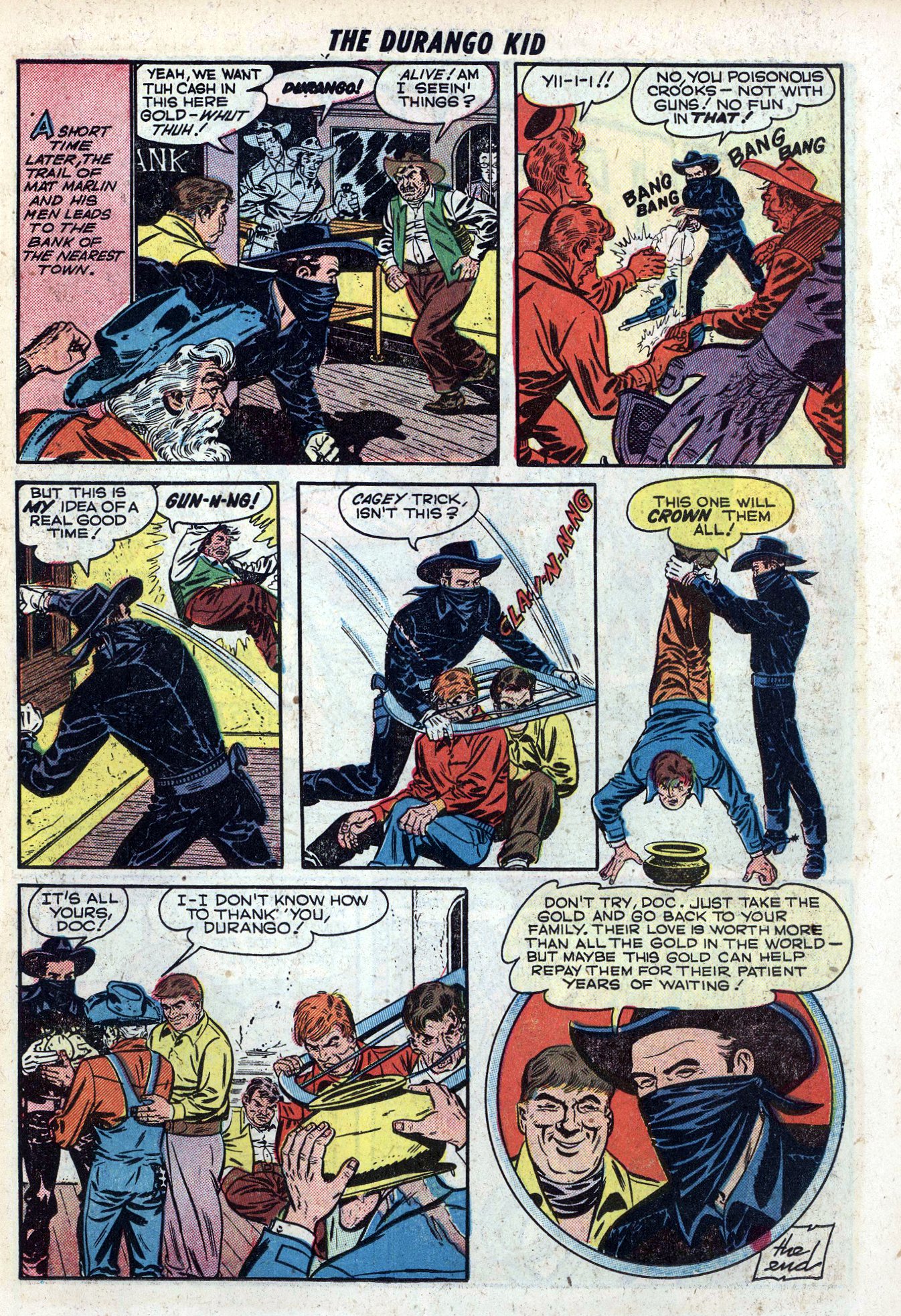 Read online Charles Starrett as The Durango Kid comic -  Issue #5 - 11