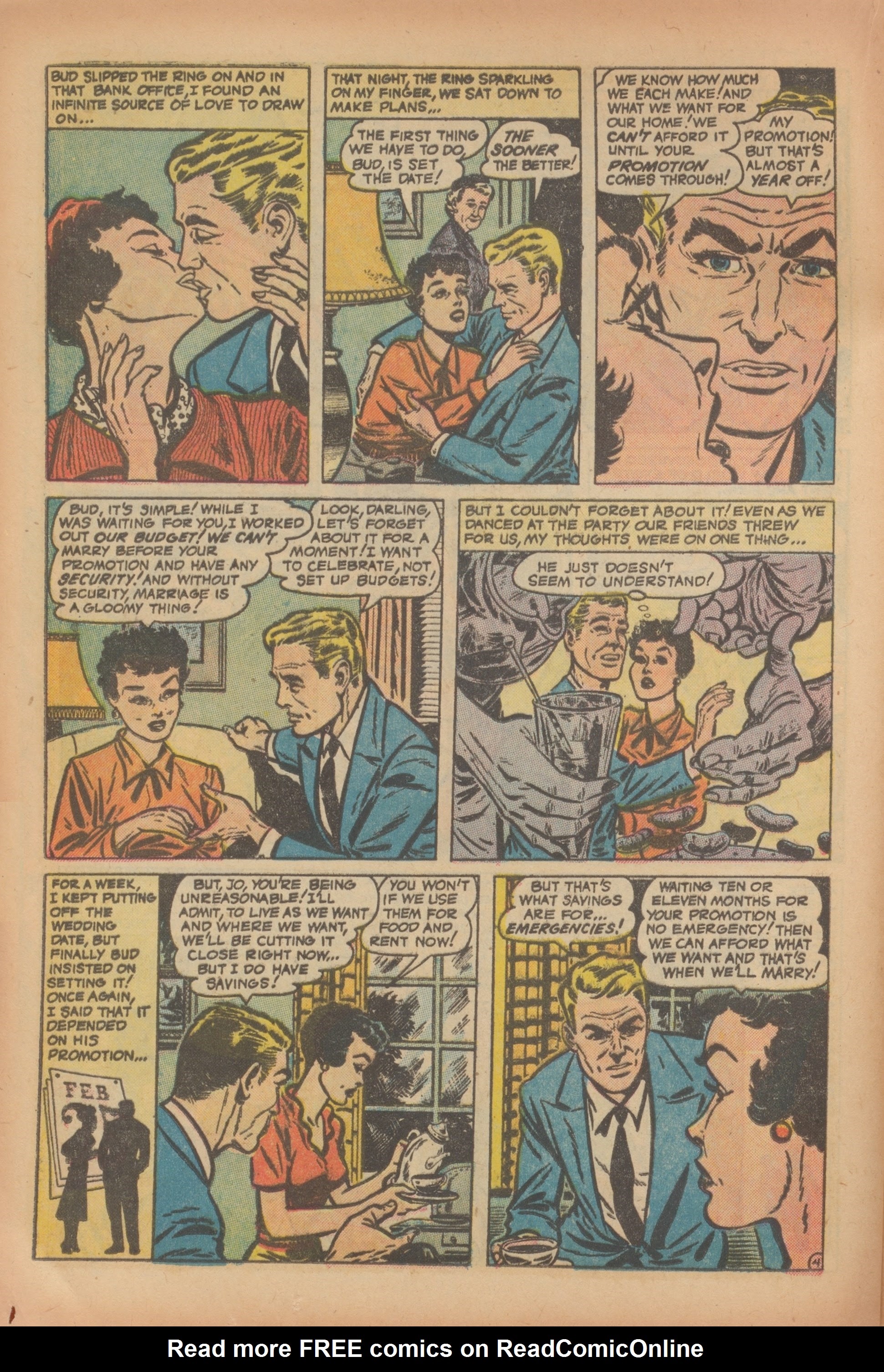 Read online Love Romances comic -  Issue #37 - 24