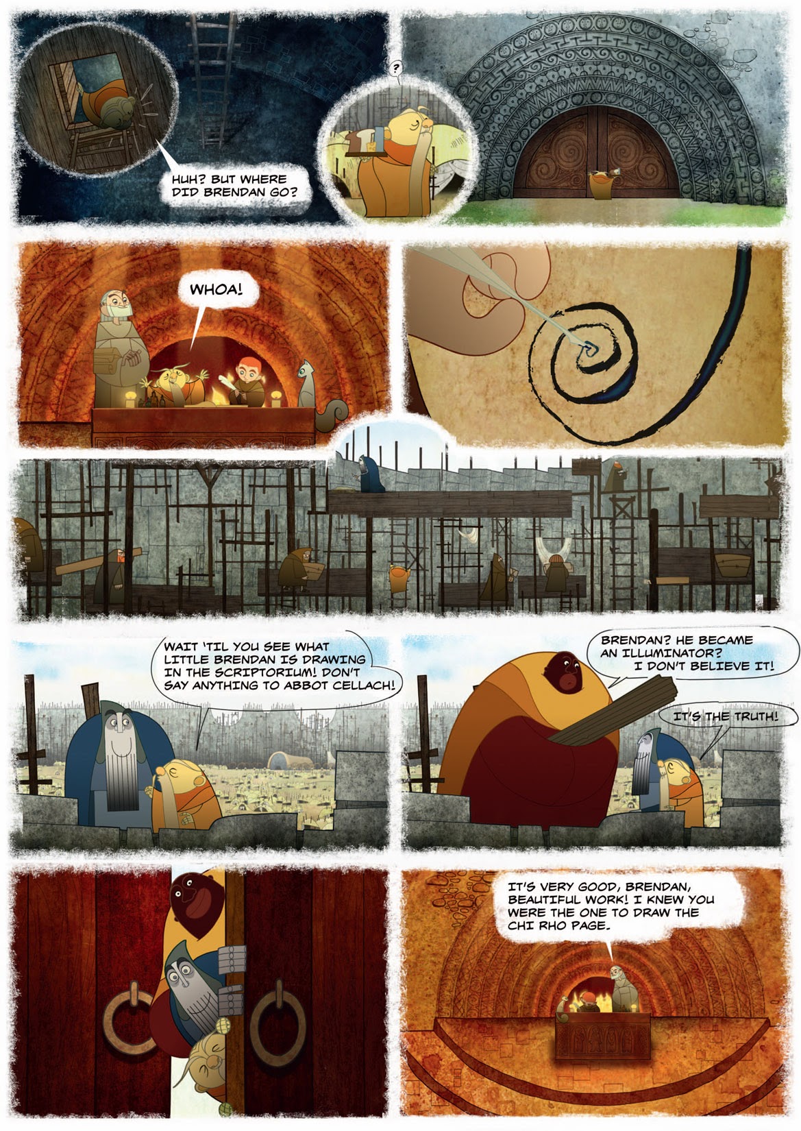 Read online The Secret Of Kells comic -  Issue # TPB - 93