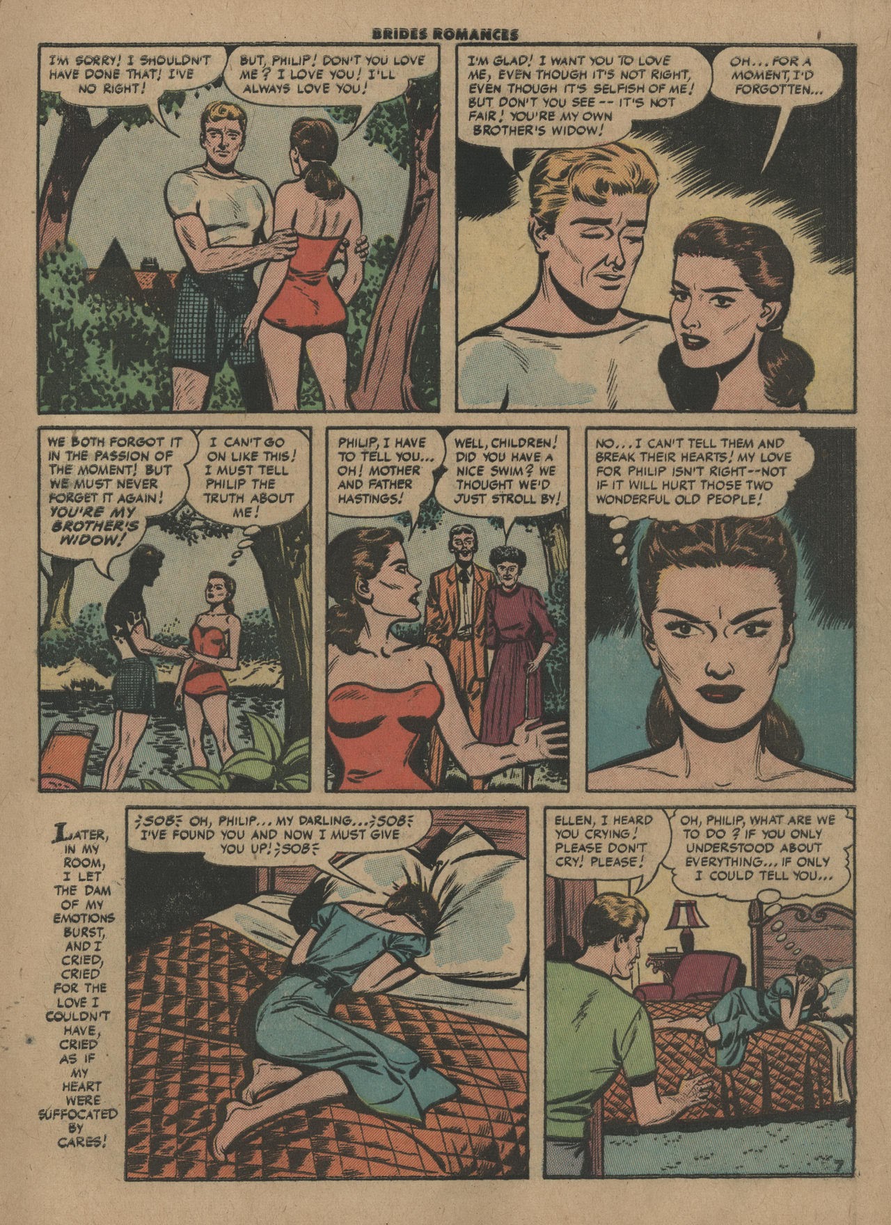 Read online Brides Romances comic -  Issue #19 - 9