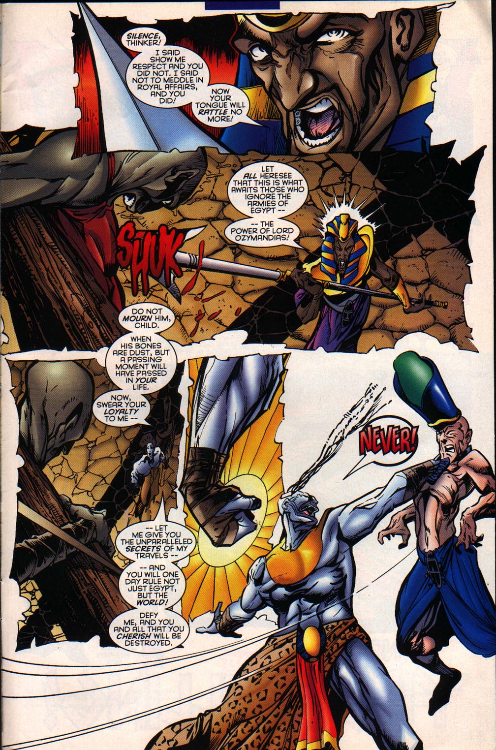 Read online Rise of Apocalypse comic -  Issue #3 - 21