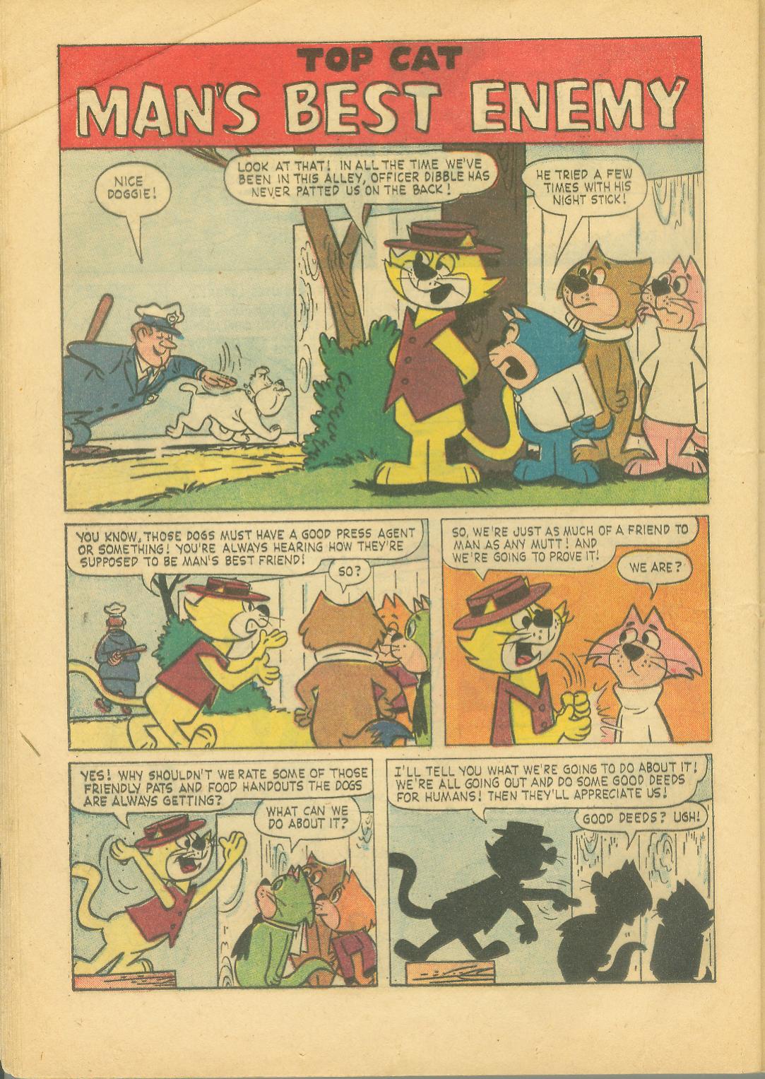 Read online Top Cat (1962) comic -  Issue #1 - 24