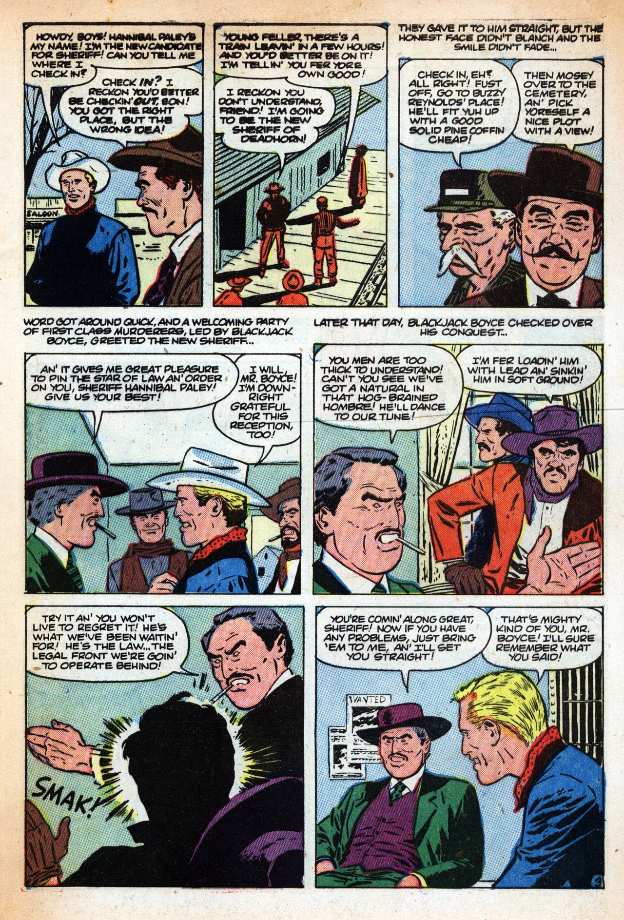 Read online Outlaw Fighters comic -  Issue #1 - 5