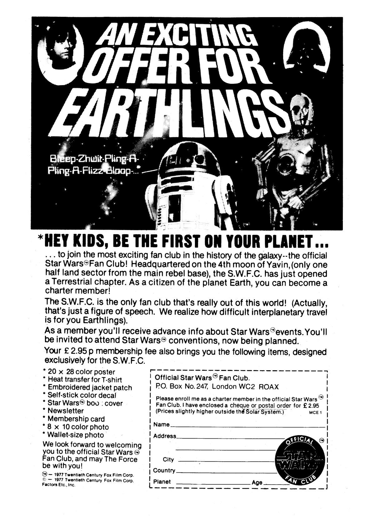 Read online Star Wars Weekly comic -  Issue #17 - 8