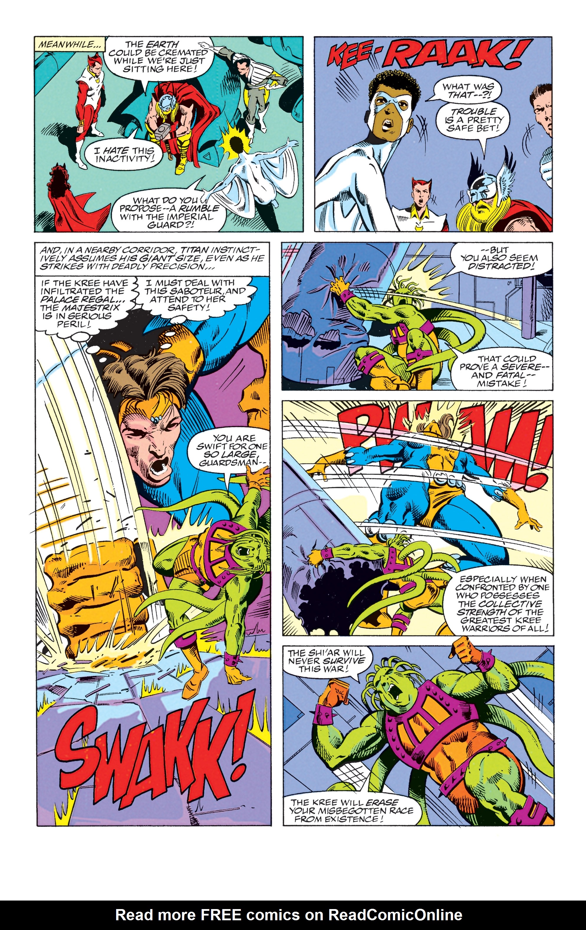Read online Avengers Epic Collection: Operation Galactic Storm comic -  Issue # TPB (Part 3) - 99