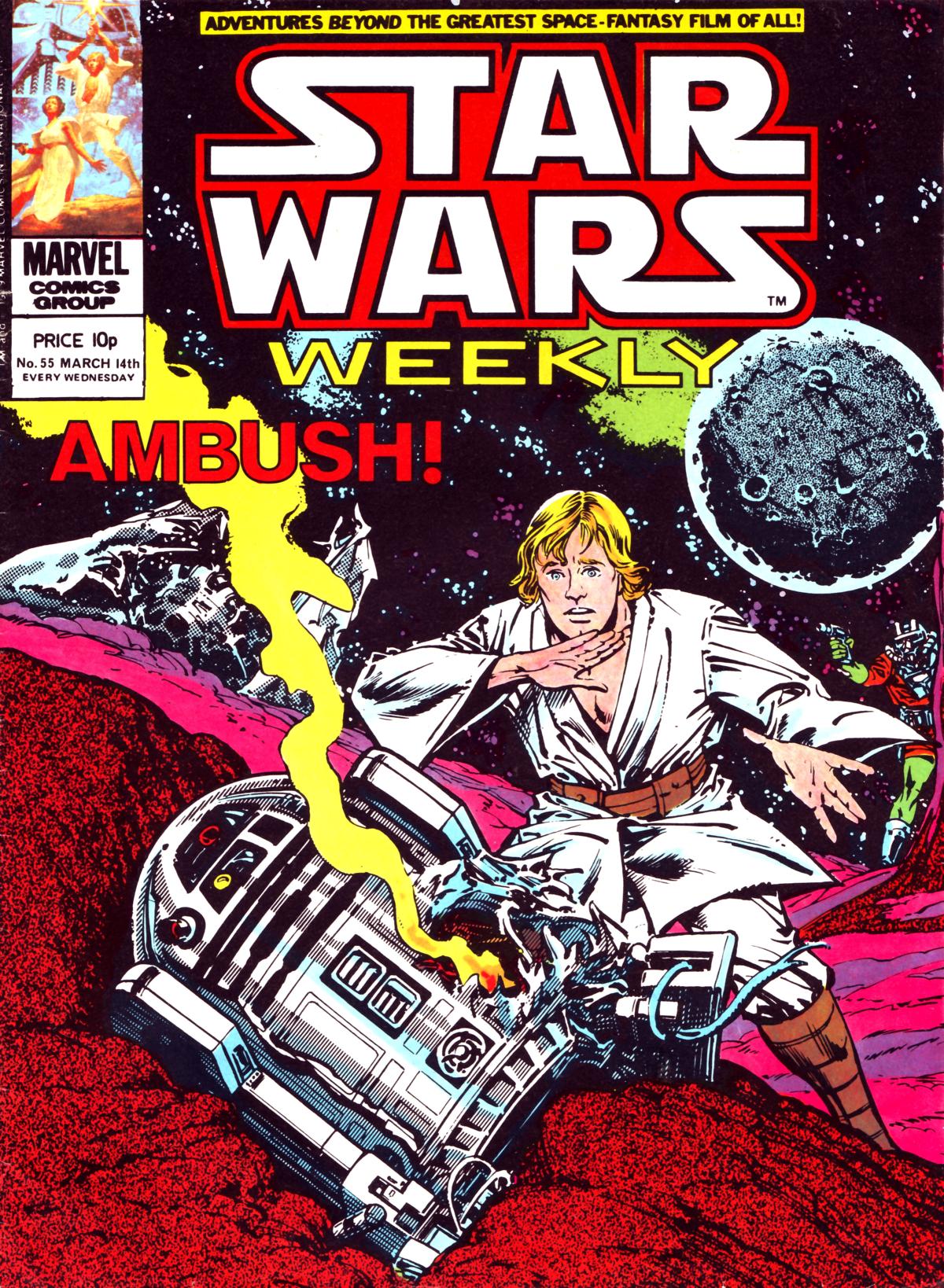 Read online Star Wars Weekly comic -  Issue #55 - 1