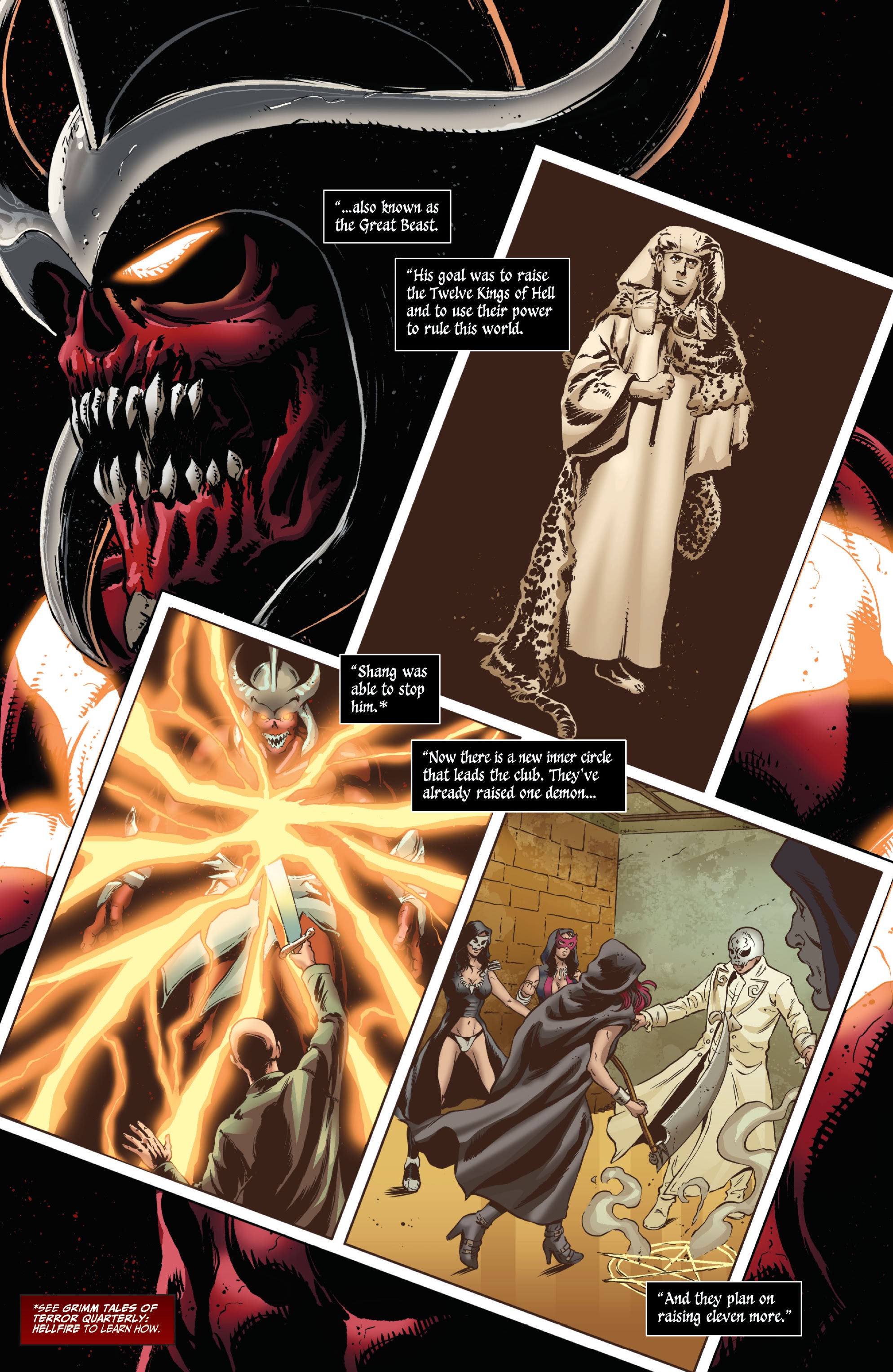 Read online Van Helsing: Hellfire comic -  Issue # Full - 14