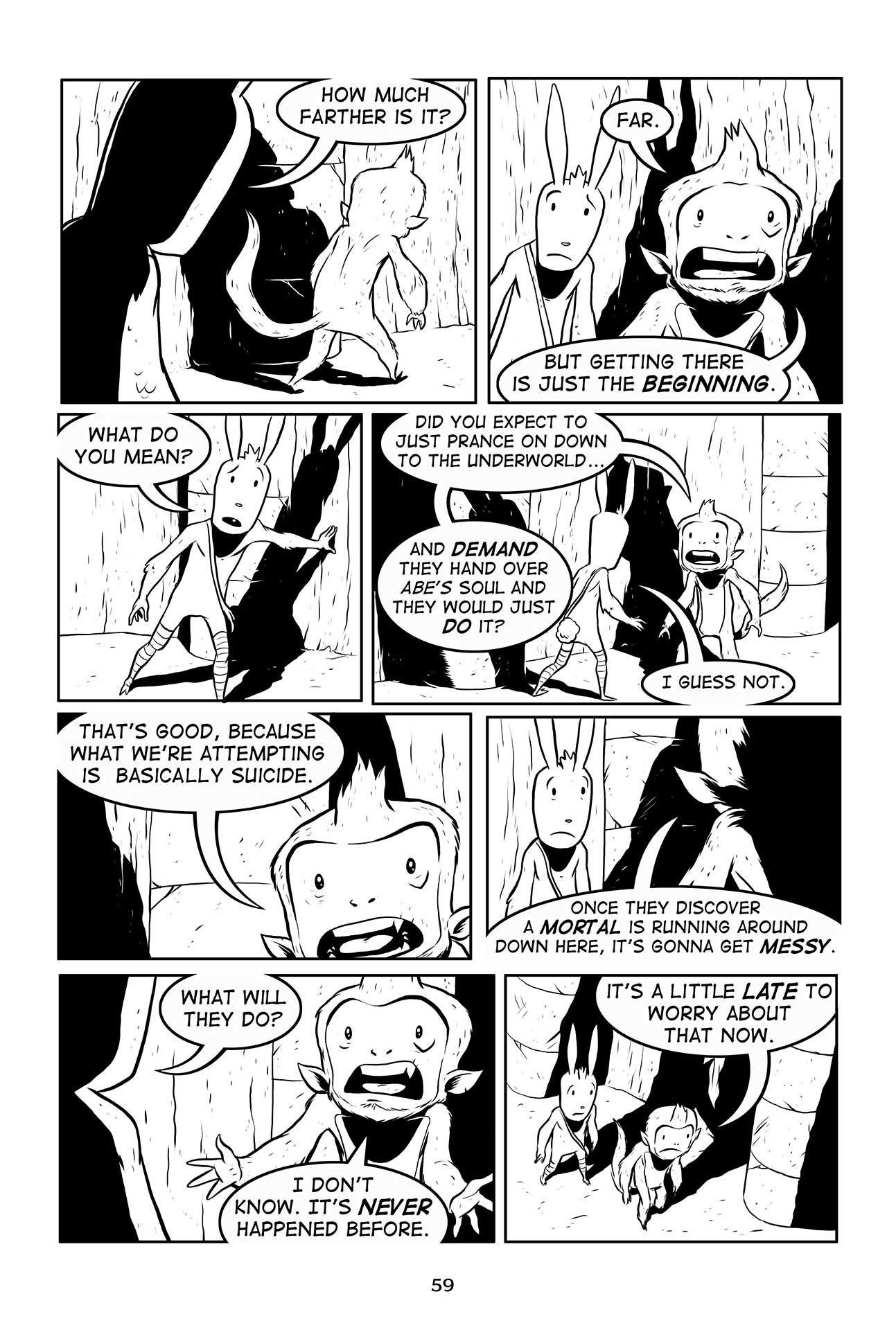 Read online Chickenhare: Fire in the Hole comic -  Issue # TPB (Part 1) - 61