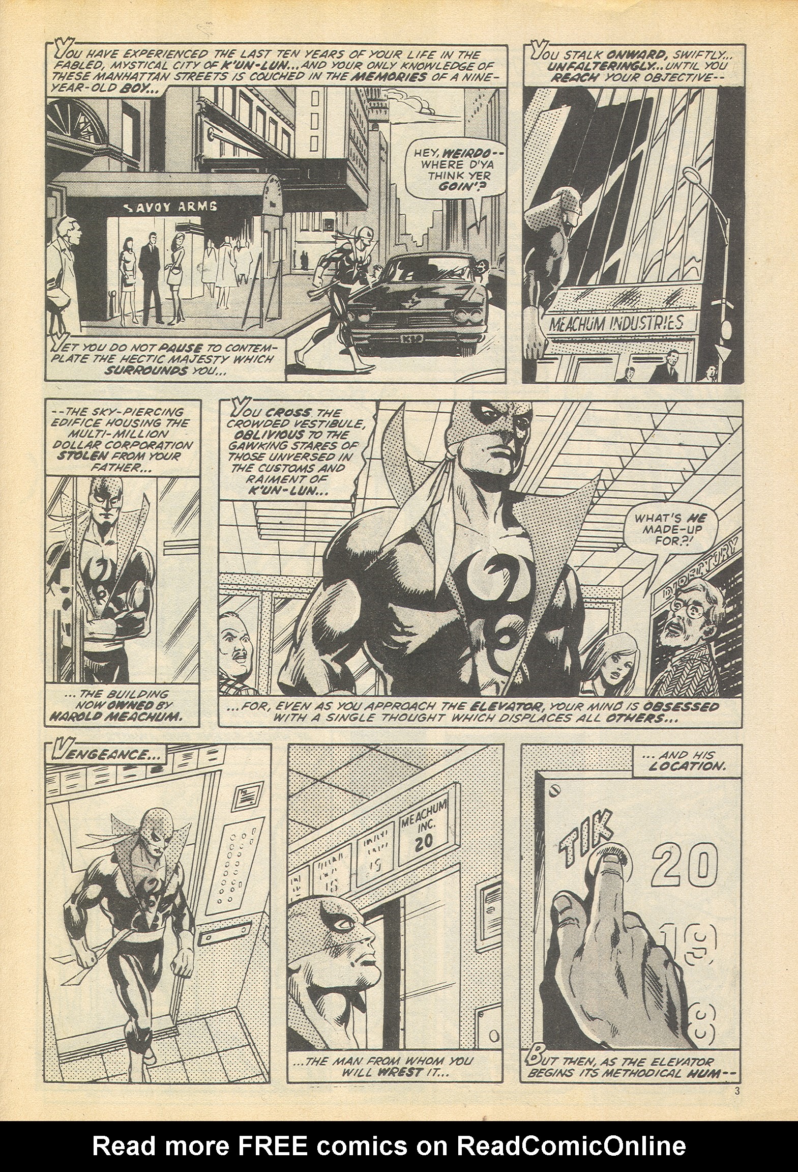 Read online The Avengers (1973) comic -  Issue #56 - 3