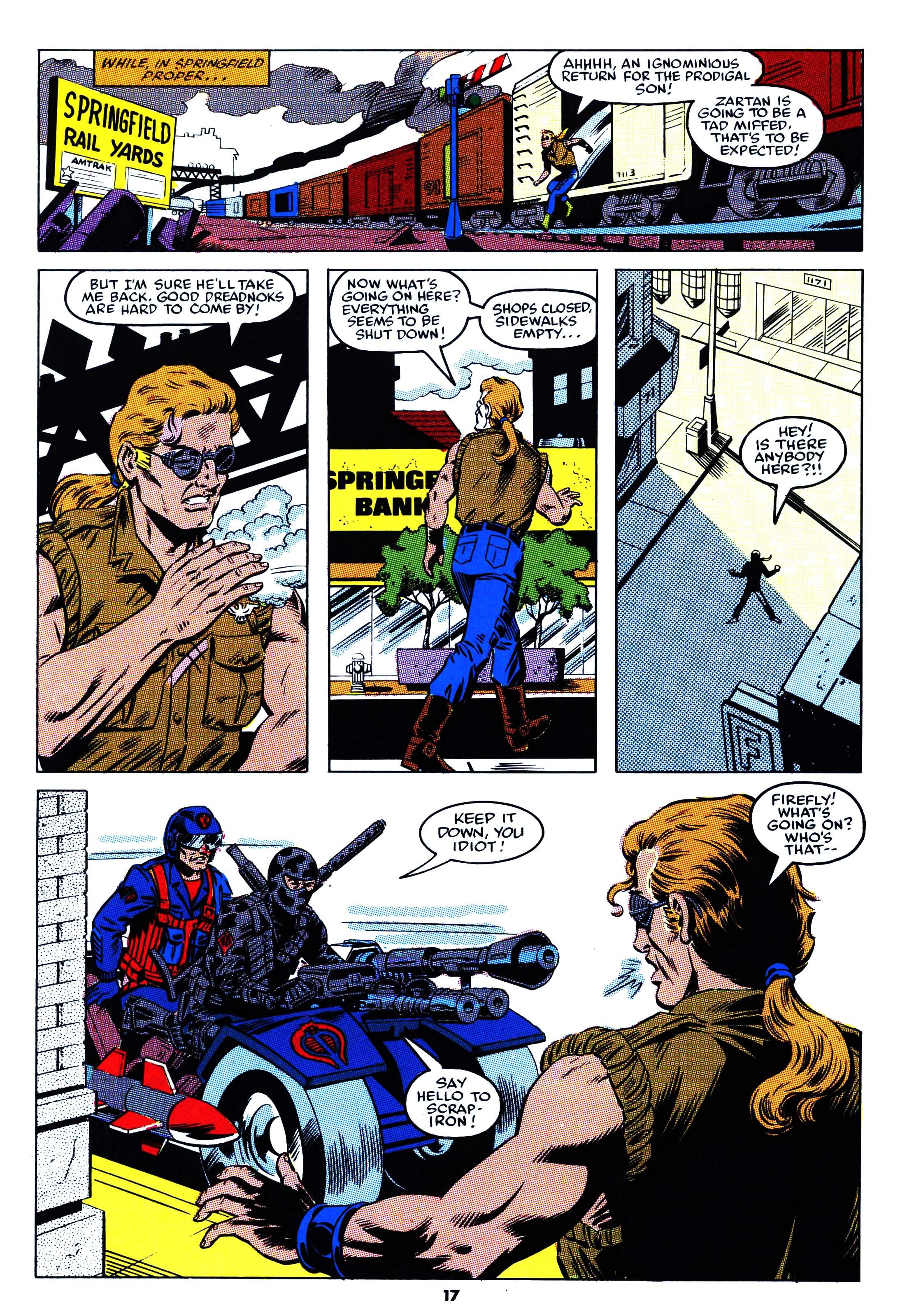 Read online Action Force comic -  Issue #42 - 17