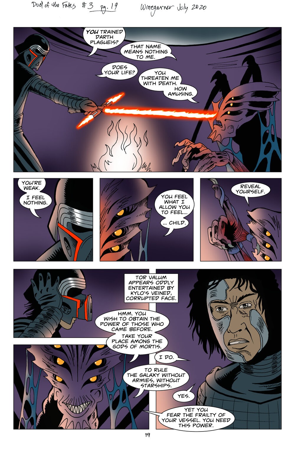 Read online Star Wars: Duel of the Fates comic -  Issue #3 - 20