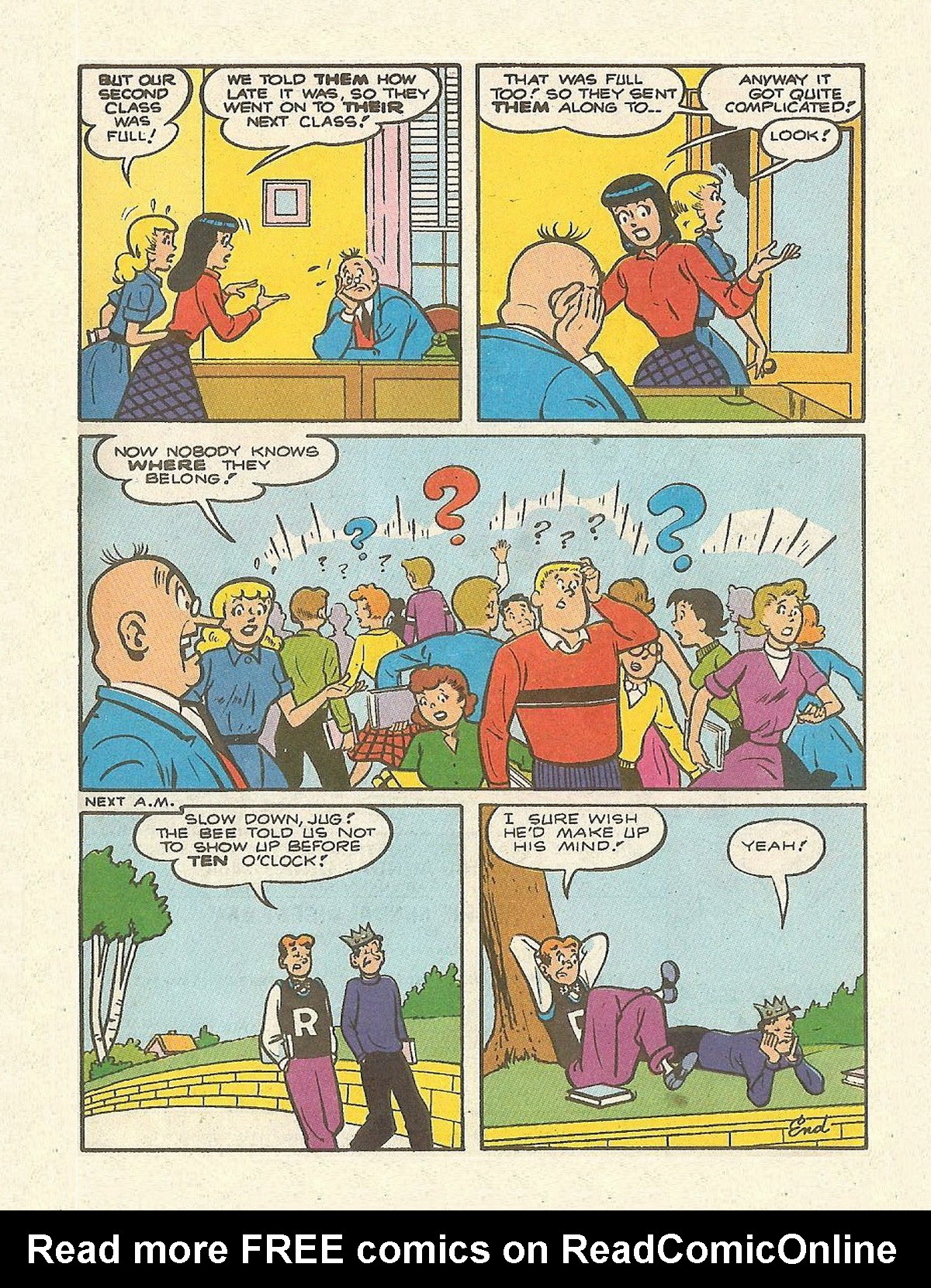 Read online Archie's Double Digest Magazine comic -  Issue #72 - 192