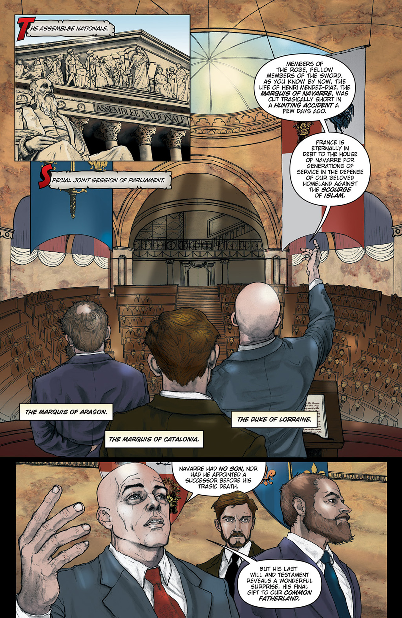 Read online Rex Mundi (2006) comic -  Issue # TPB 3 - 64