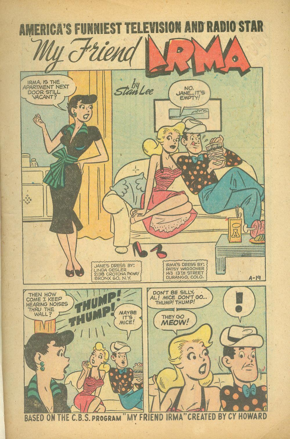 Read online My Friend Irma comic -  Issue #20 - 3