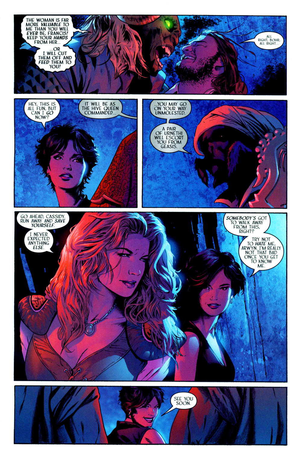 Read online Sojourn comic -  Issue #24 - 9