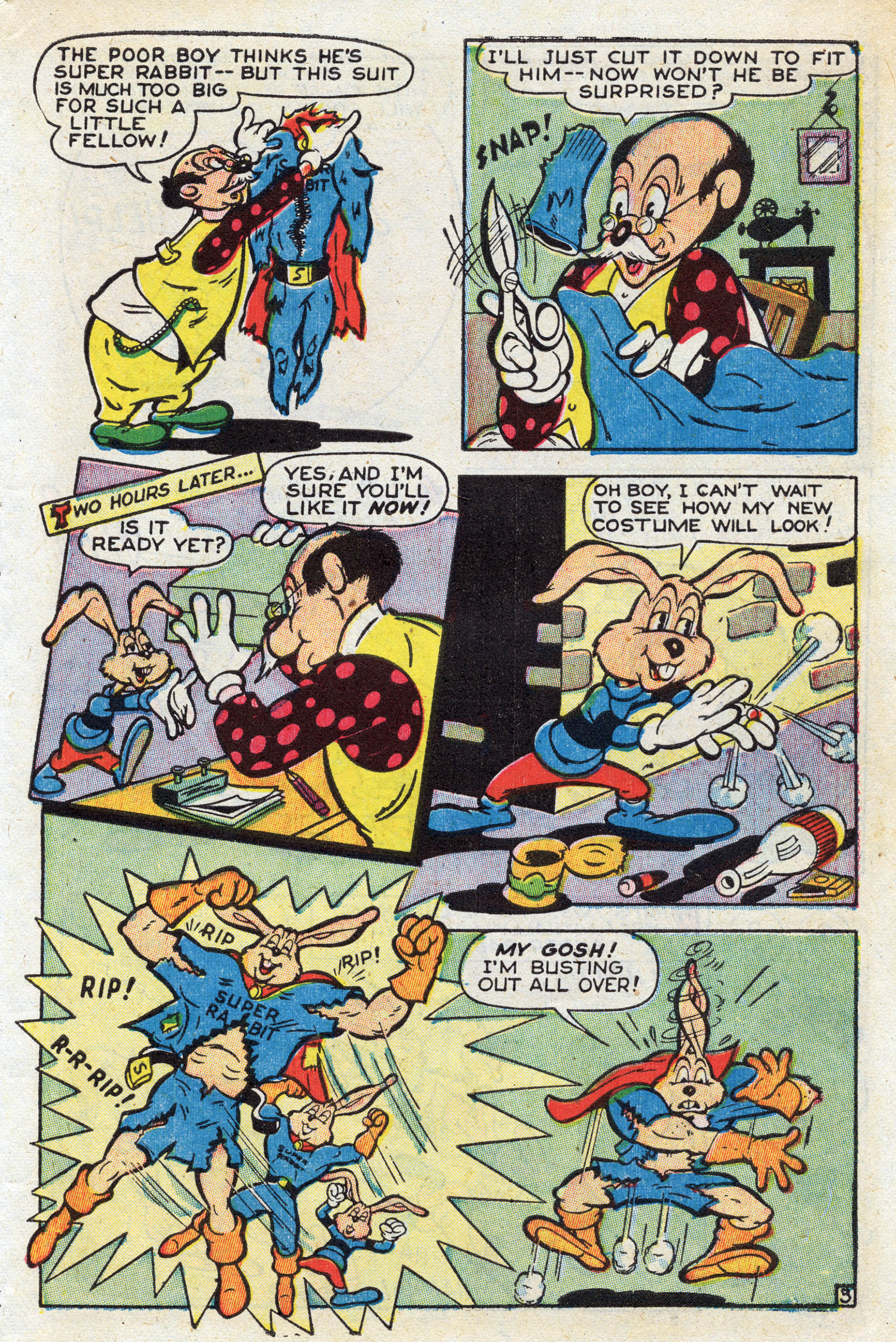 Read online Super Rabbit comic -  Issue #8 - 5