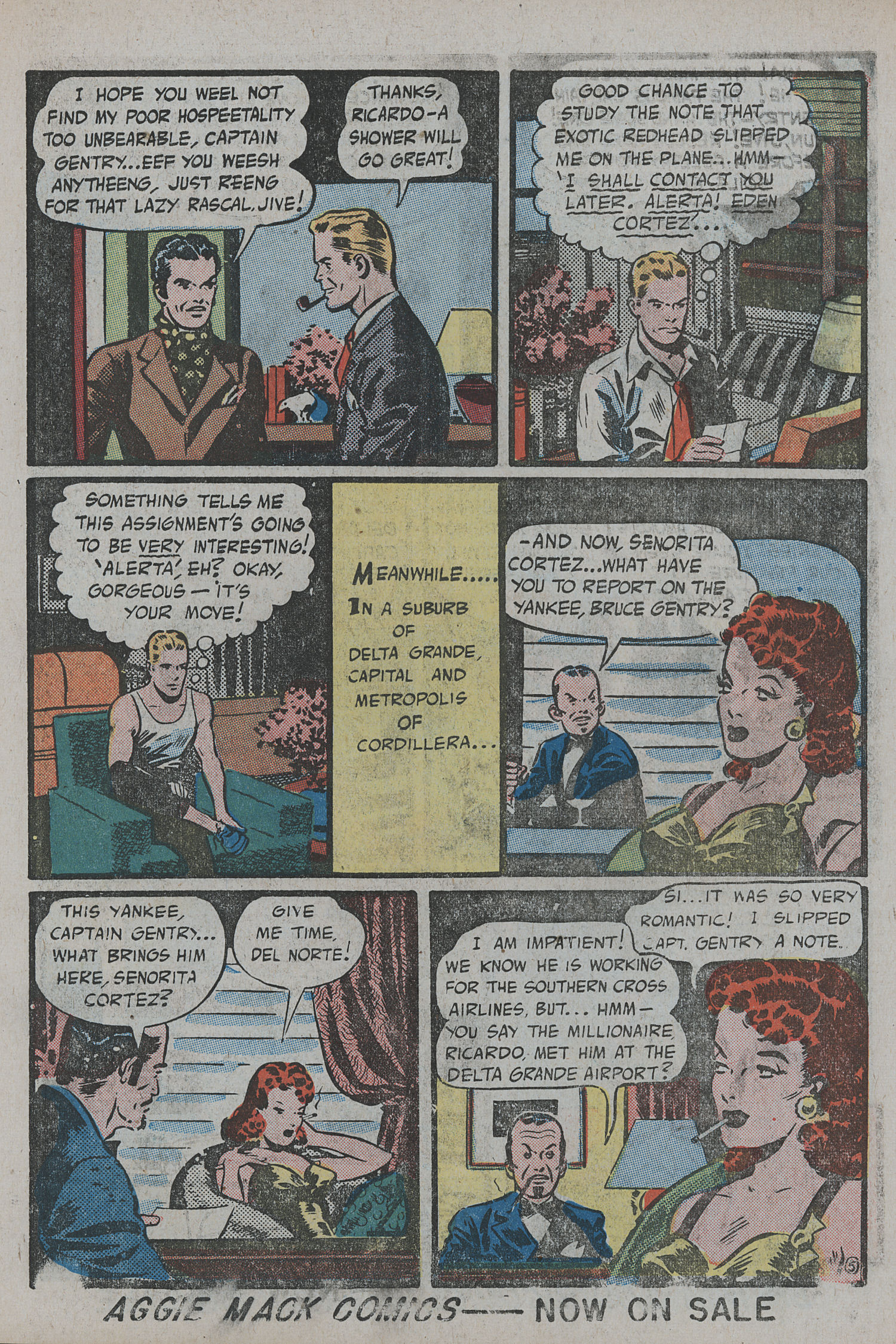 Read online Bruce Gentry comic -  Issue #1 - 7