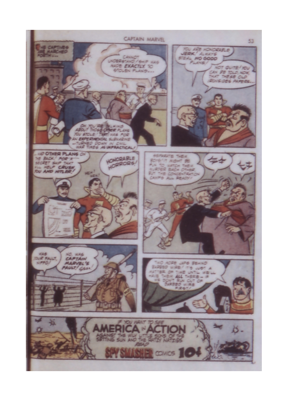 Read online Captain Marvel Adventures comic -  Issue #14 - 53