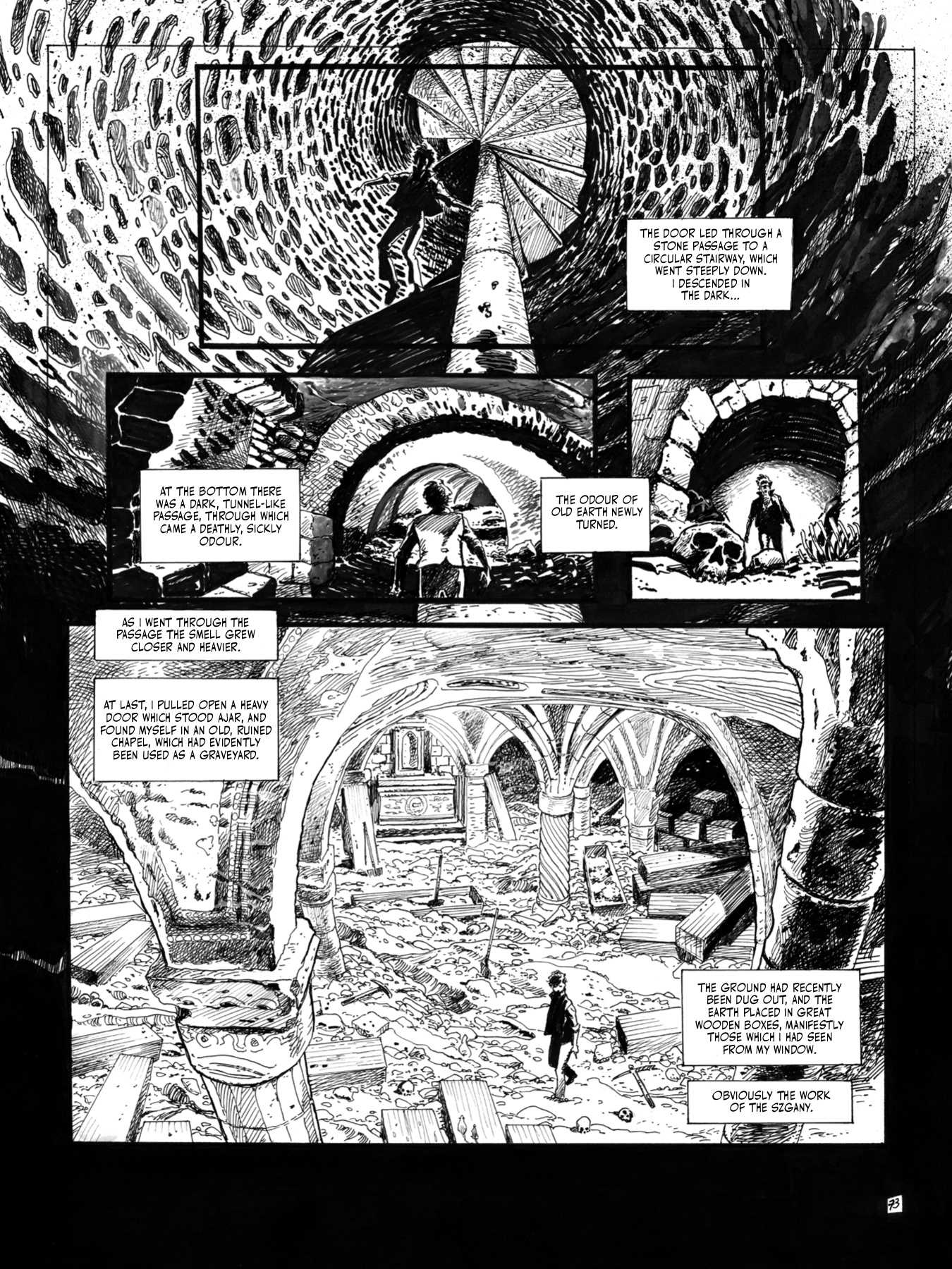 Read online Bram Stoker's Dracula by Georges Bess comic -  Issue # TPB (Part 1) - 71